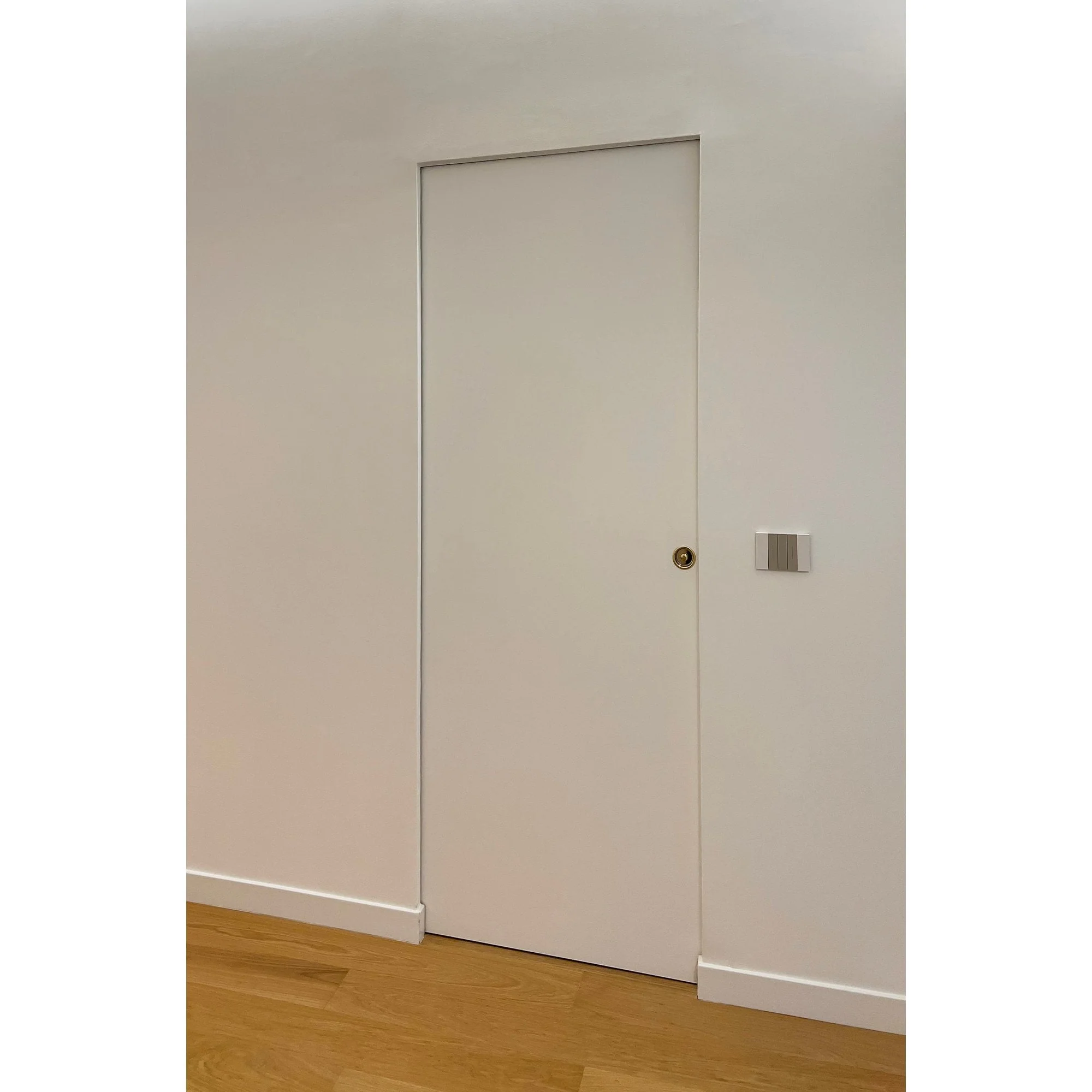 100mm Ermetika Absolute EvoKit Single Frameless Pocket Door System - Image 3