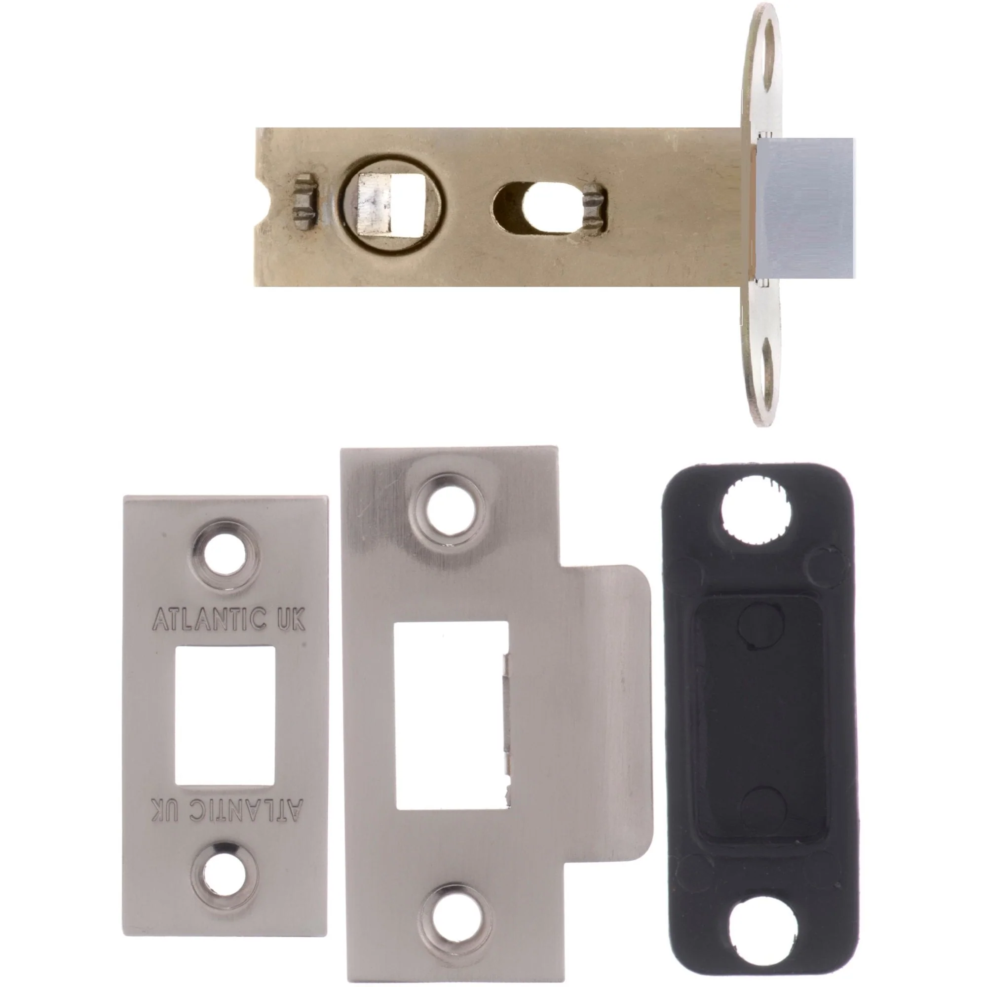 63mm (2.5'') Bolt Through Tubular Latch - Satin Nickel