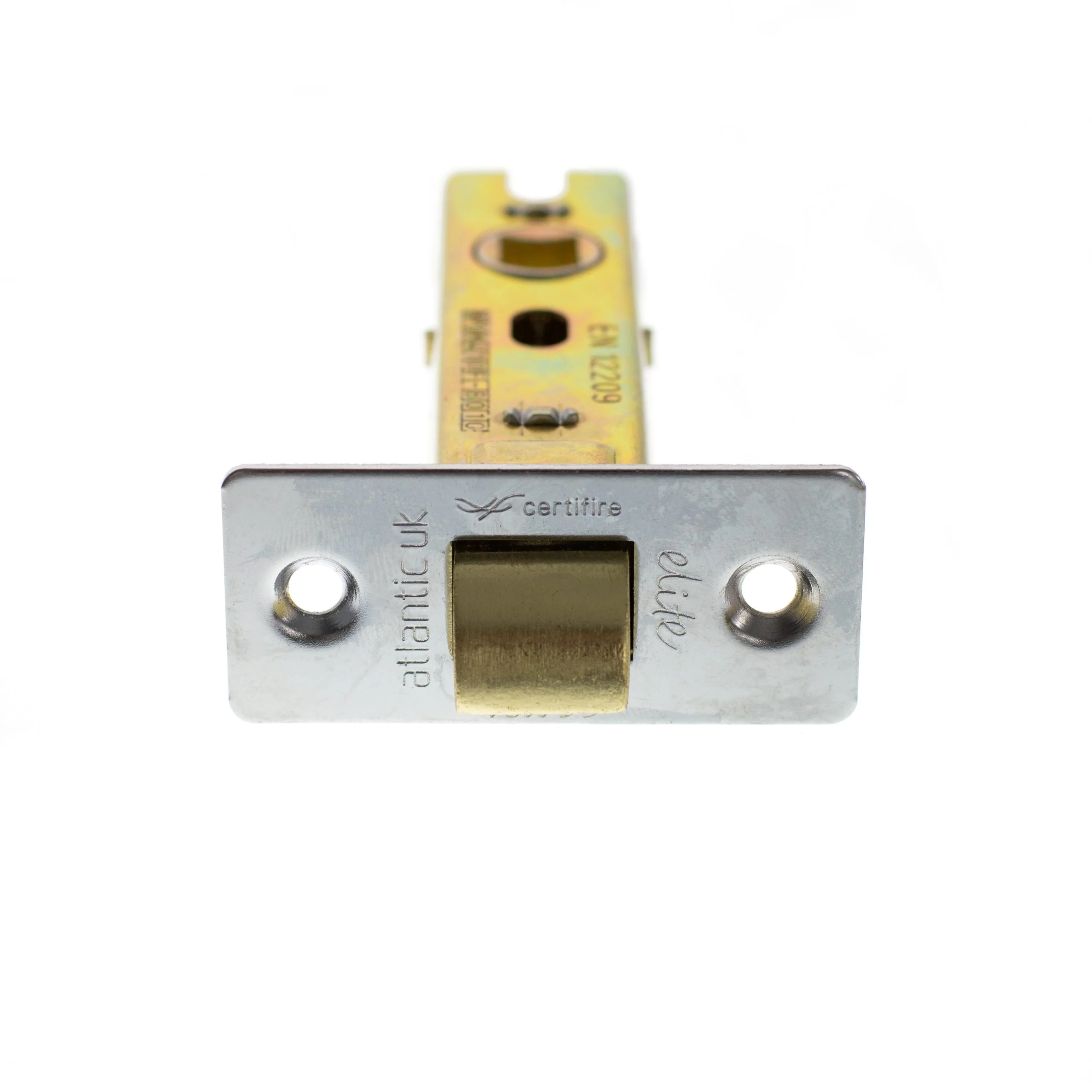 78mm (3'') CE13 Bolt Through Tubular Latch - Polished Chrome