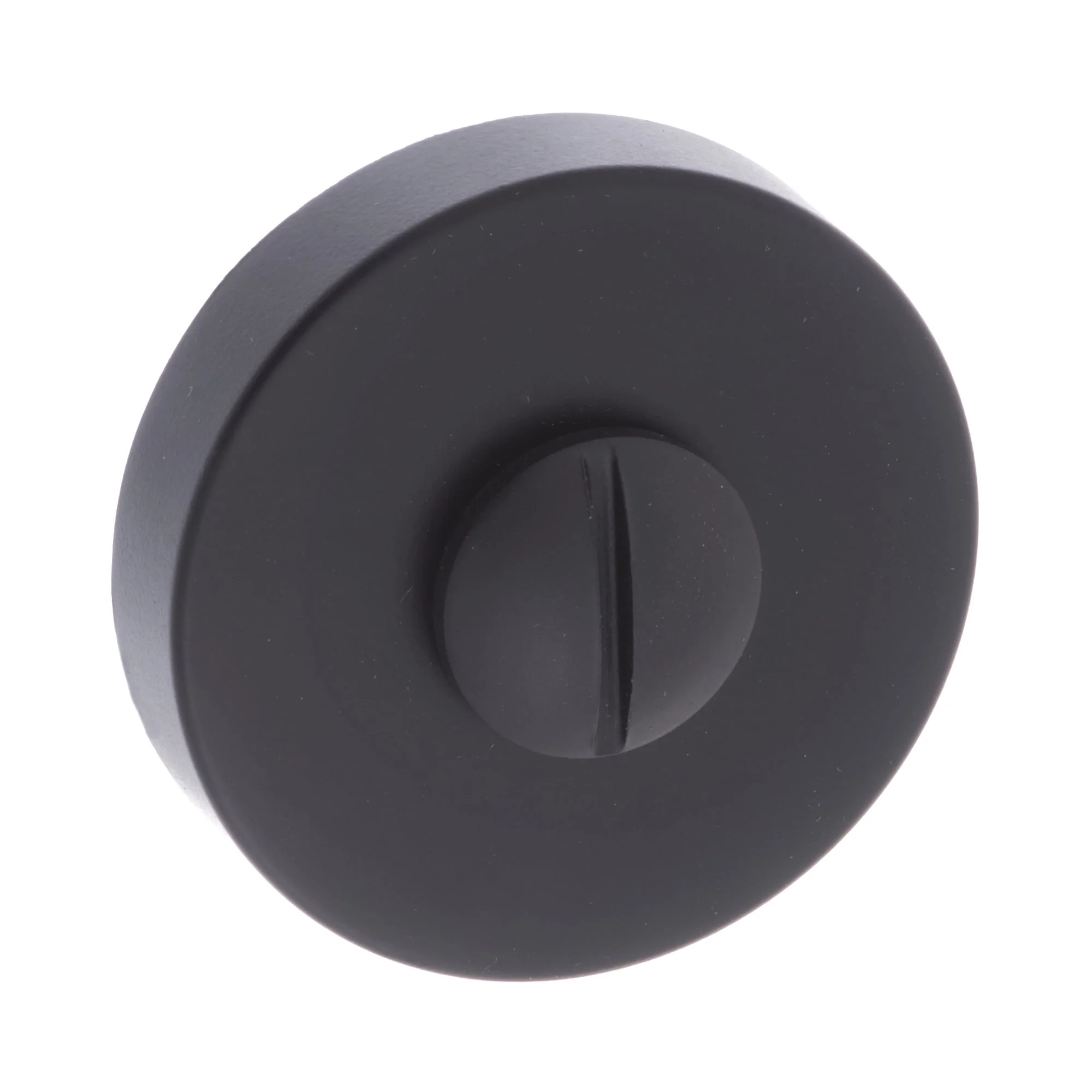 Forme Designer Round WC Turn and Release - Matt Black - Image 2