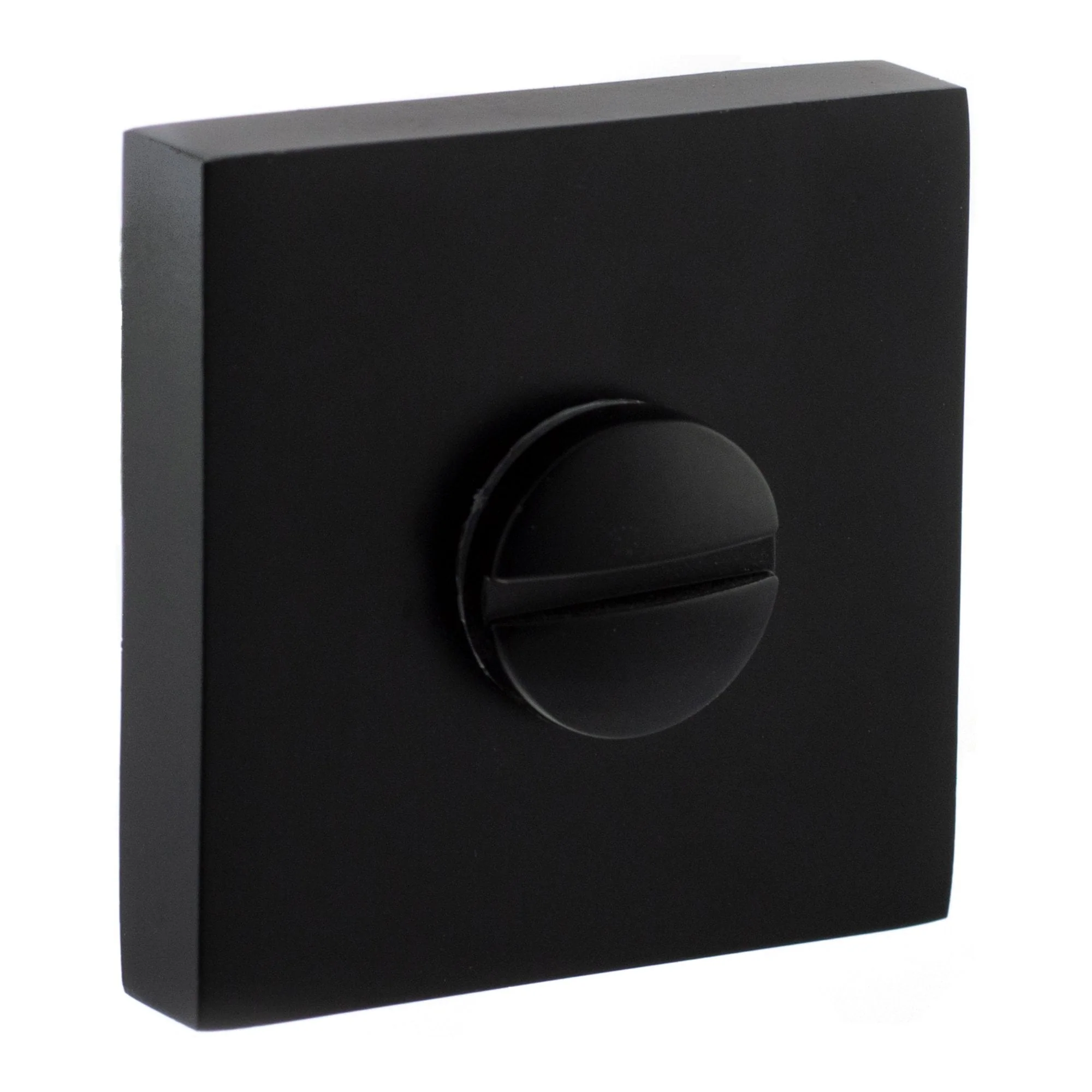 Status Square WC Turn and Release - Matt Black - Image 2