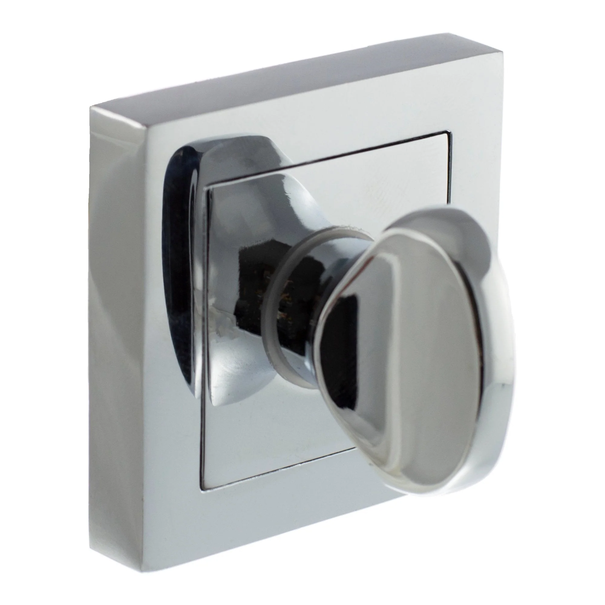 Status Square WC Turn and Release - Polished Chrome