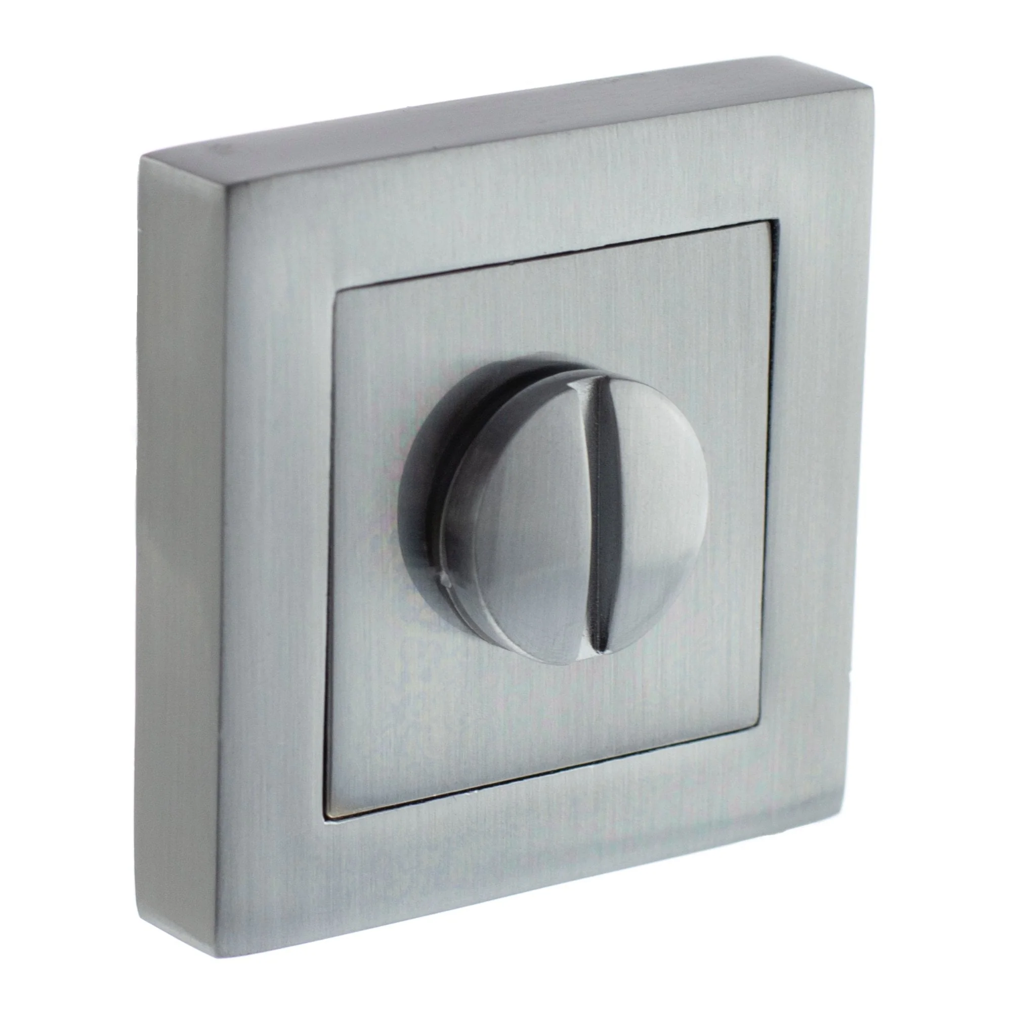 Status Square WC Turn and Release - Satin Chrome - Image 2
