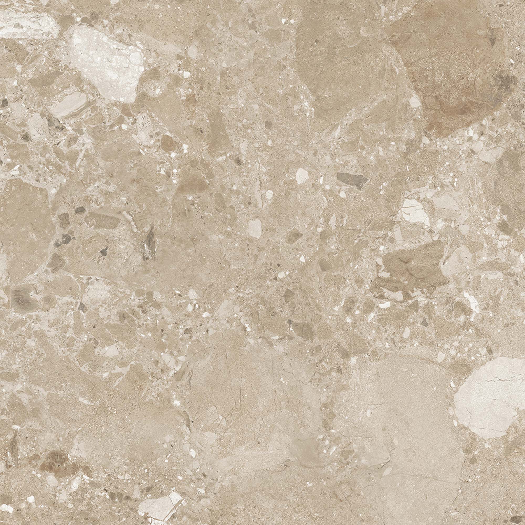 Beige - Terazzia 9mm Matt Tile Sample (P14816)