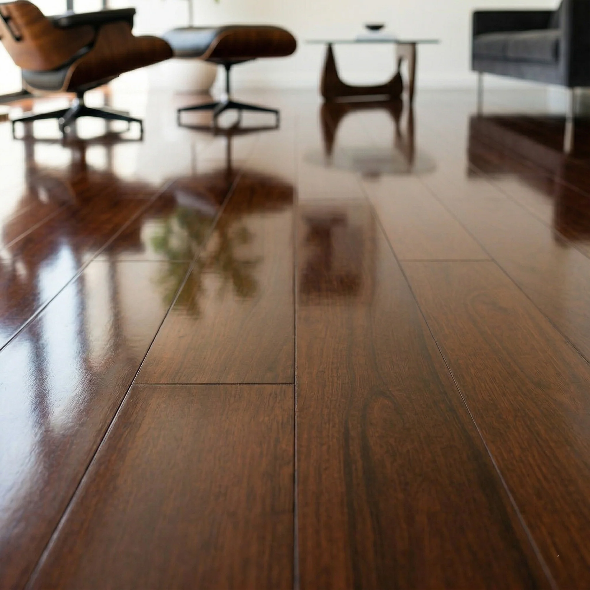 Canyon Andiroba - Lustre 8mm High Gloss Laminate Flooring - Image 3