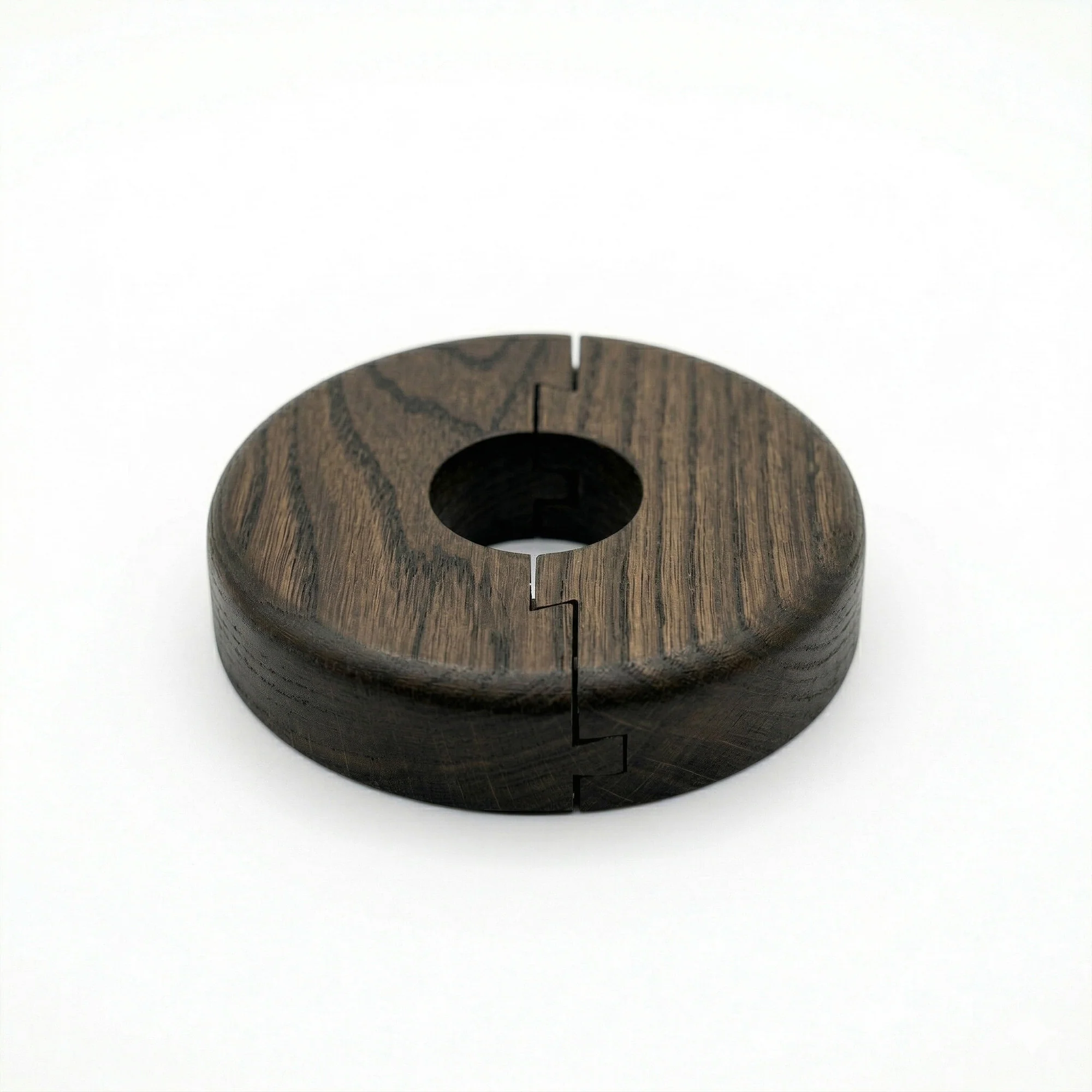 Dark Oak Radiator Pipe Rose Cover
