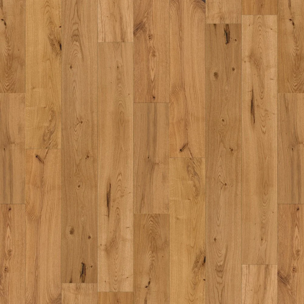 Invisible Brushed Oak - 14mm Matt Lacquered Engineered Real Wood Flooring - Image 2