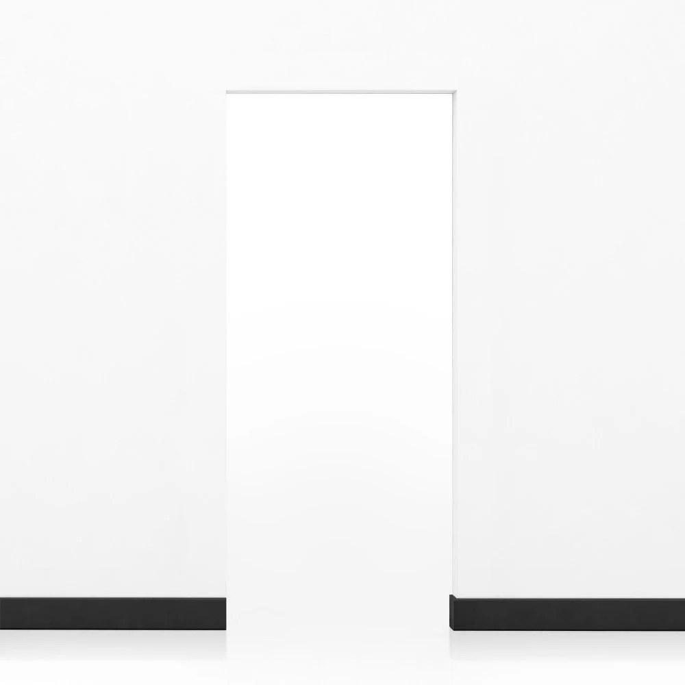 Fully Finished Jet Black 2.4m Square Profile Skirting Board (JBSKIRT-SQ) - Image 3