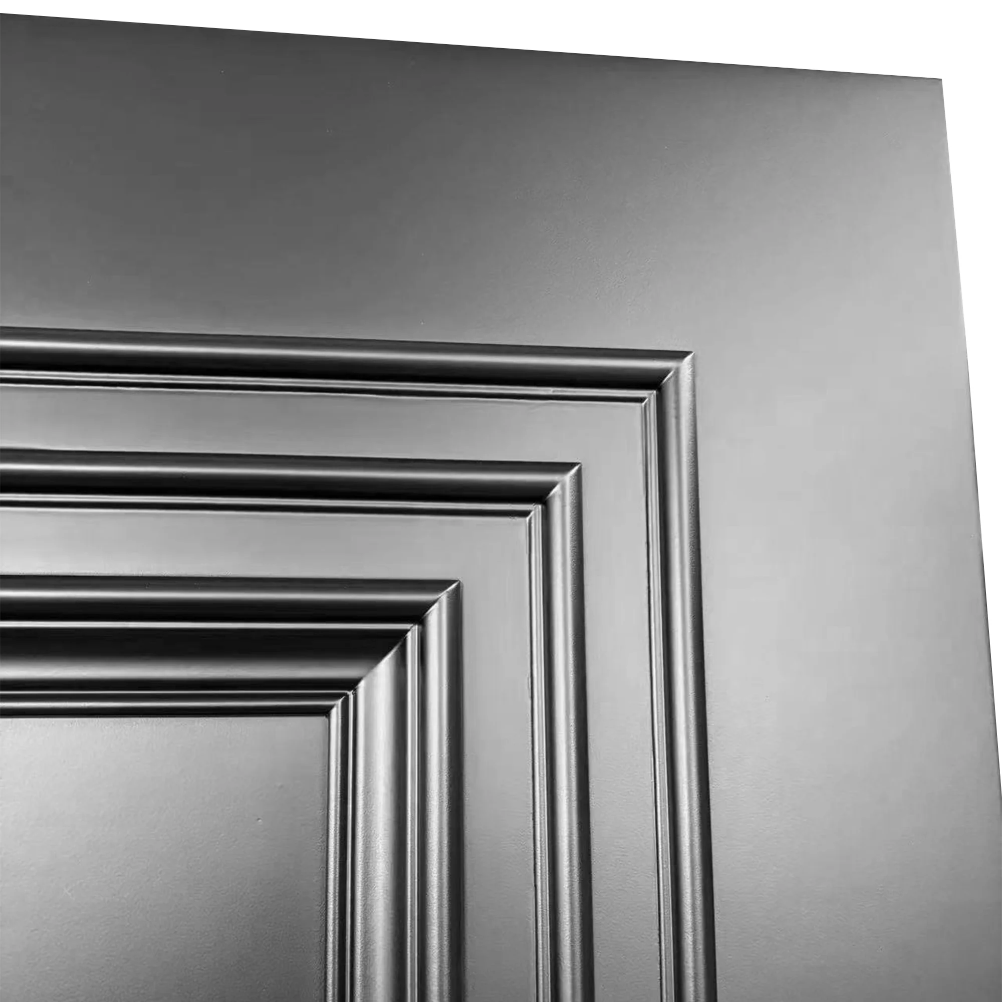 Jet Black Internal Fully Finished Trinity Fire Door - Image 4