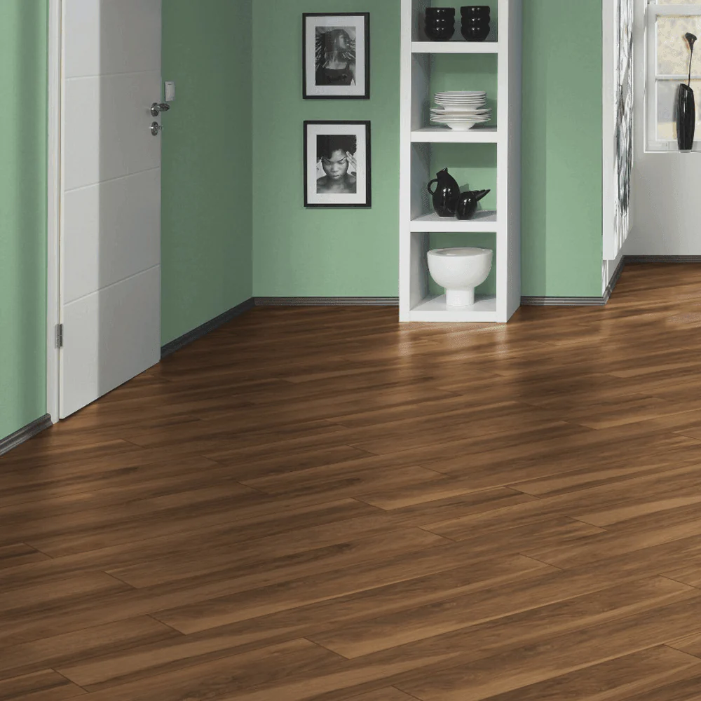 Appalachian Hickory - Atlantic 10mm Handscraped Moisture Resistant Laminate Flooring - Image 5