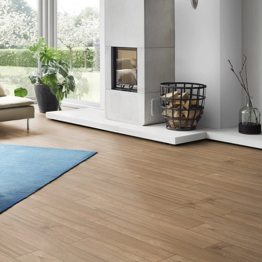 Credenza Oak - Supernatural Classic 8mm Embossed Laminate Flooring - Image 5
