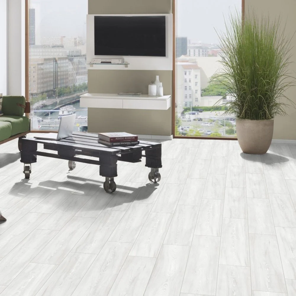 Virgin Scandi Larch - Atlantic 10mm Handscraped Moisture Resistant Laminate Flooring (122471) - Image 4