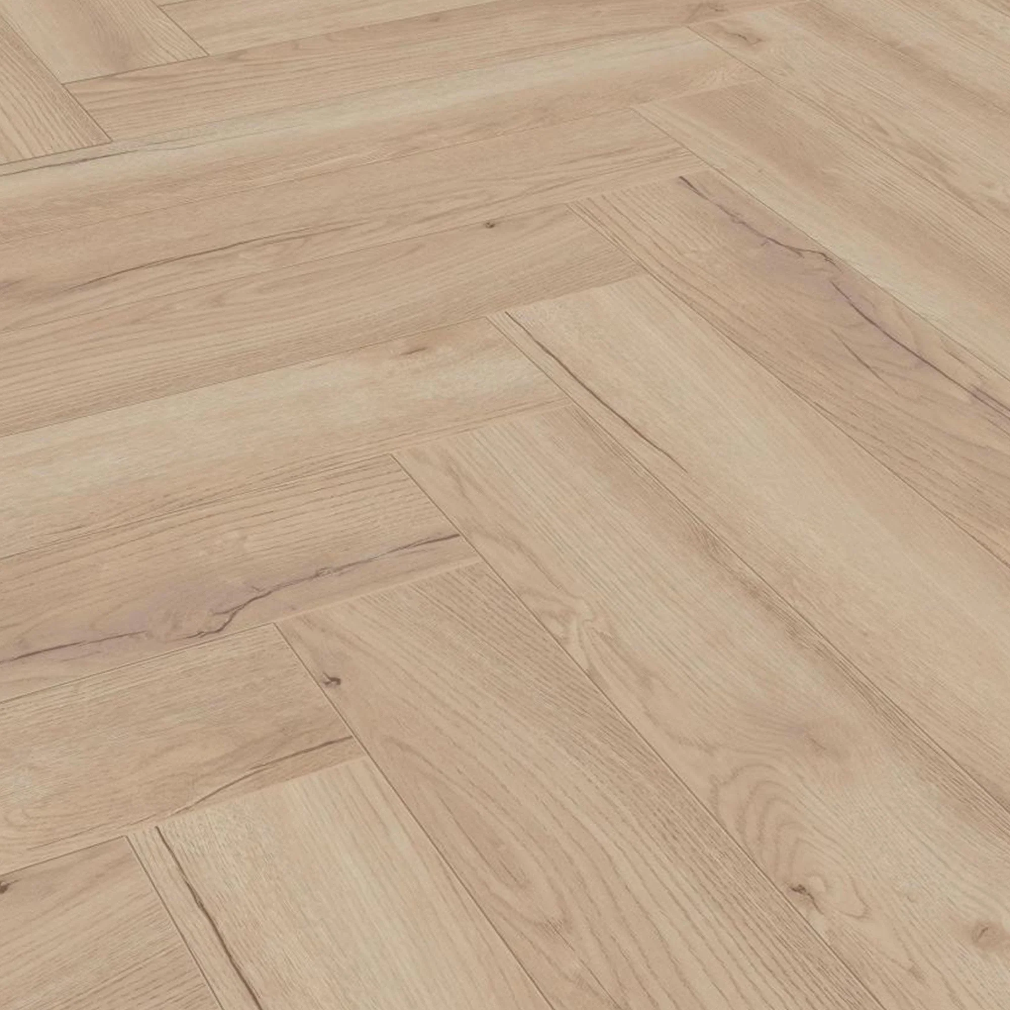 Tolouse Oak - Herringbone 8mm Laminate Flooring - Image 4