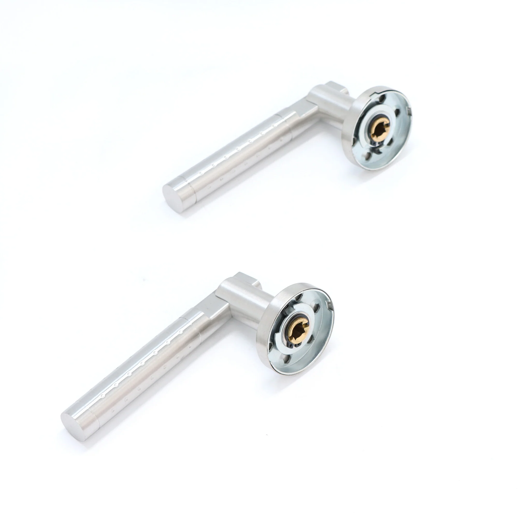 Superior Proxima Lever on Round Rose Handle Set - Satin Stainless Steel - Image 4