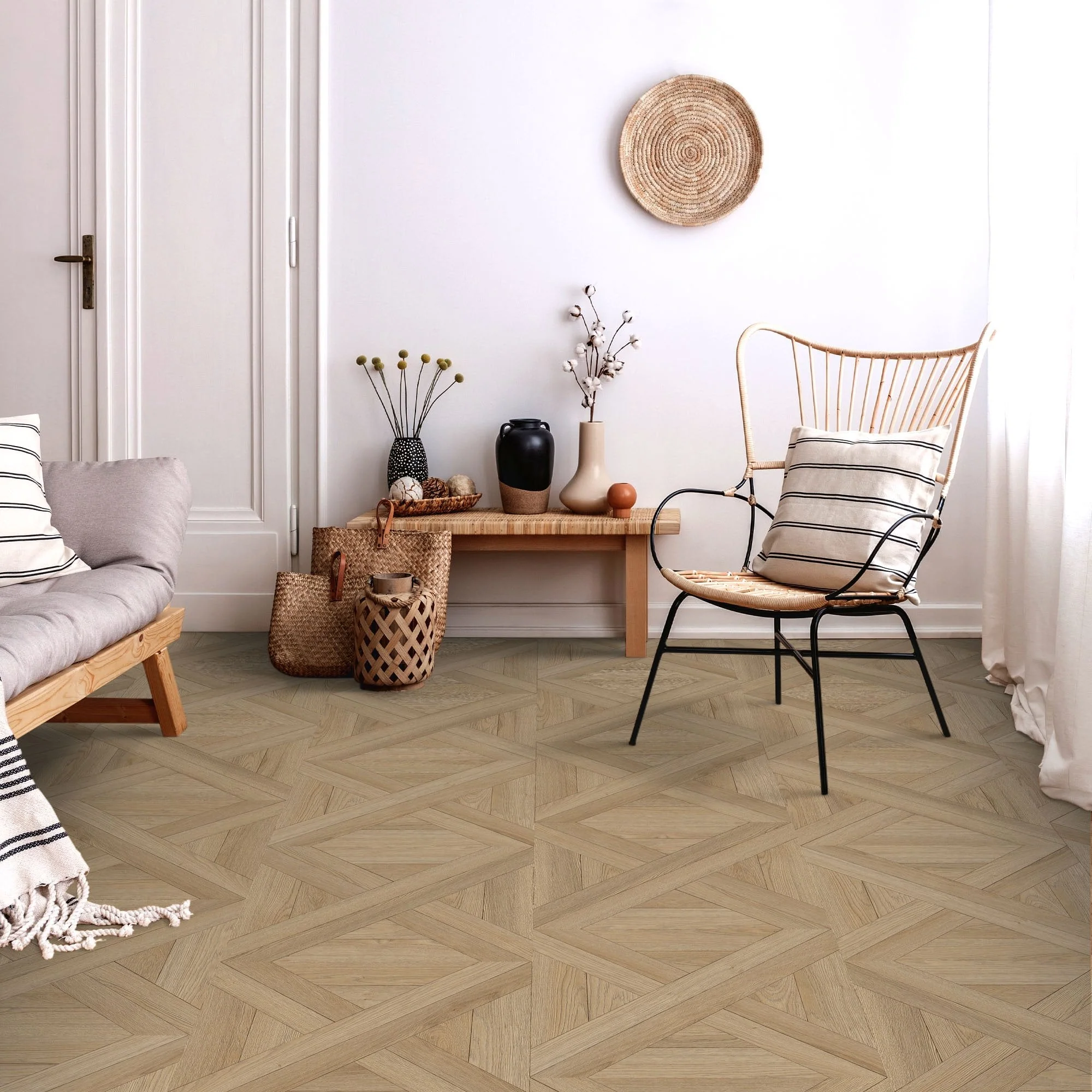 Essex Oak - Luxe Vision SPC 6.5mm Embossed UV Coated Rigid Core Vinyl Flooring - Image 10