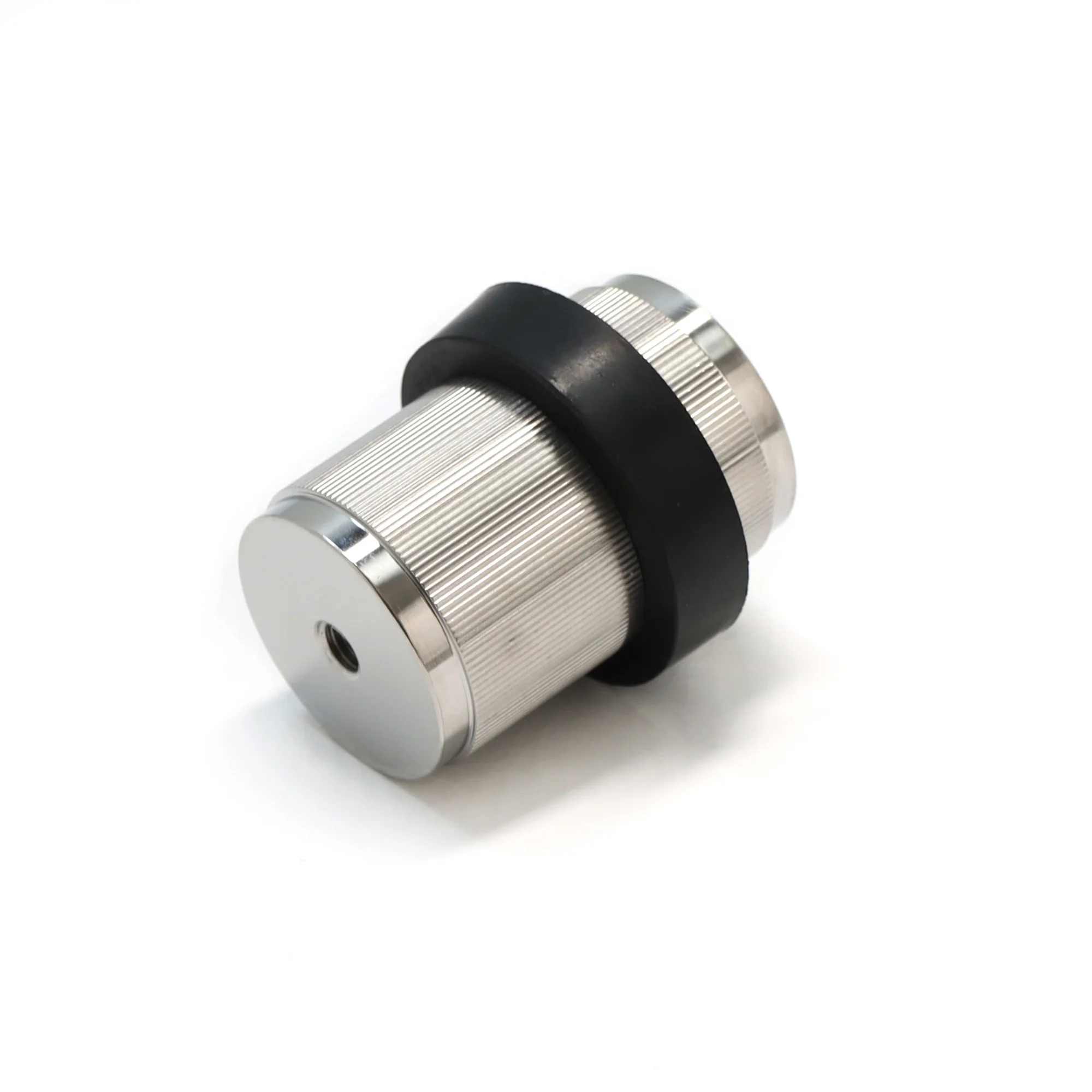 Fluted Round Door Stopper - Satin Stainless Steel - Image 2