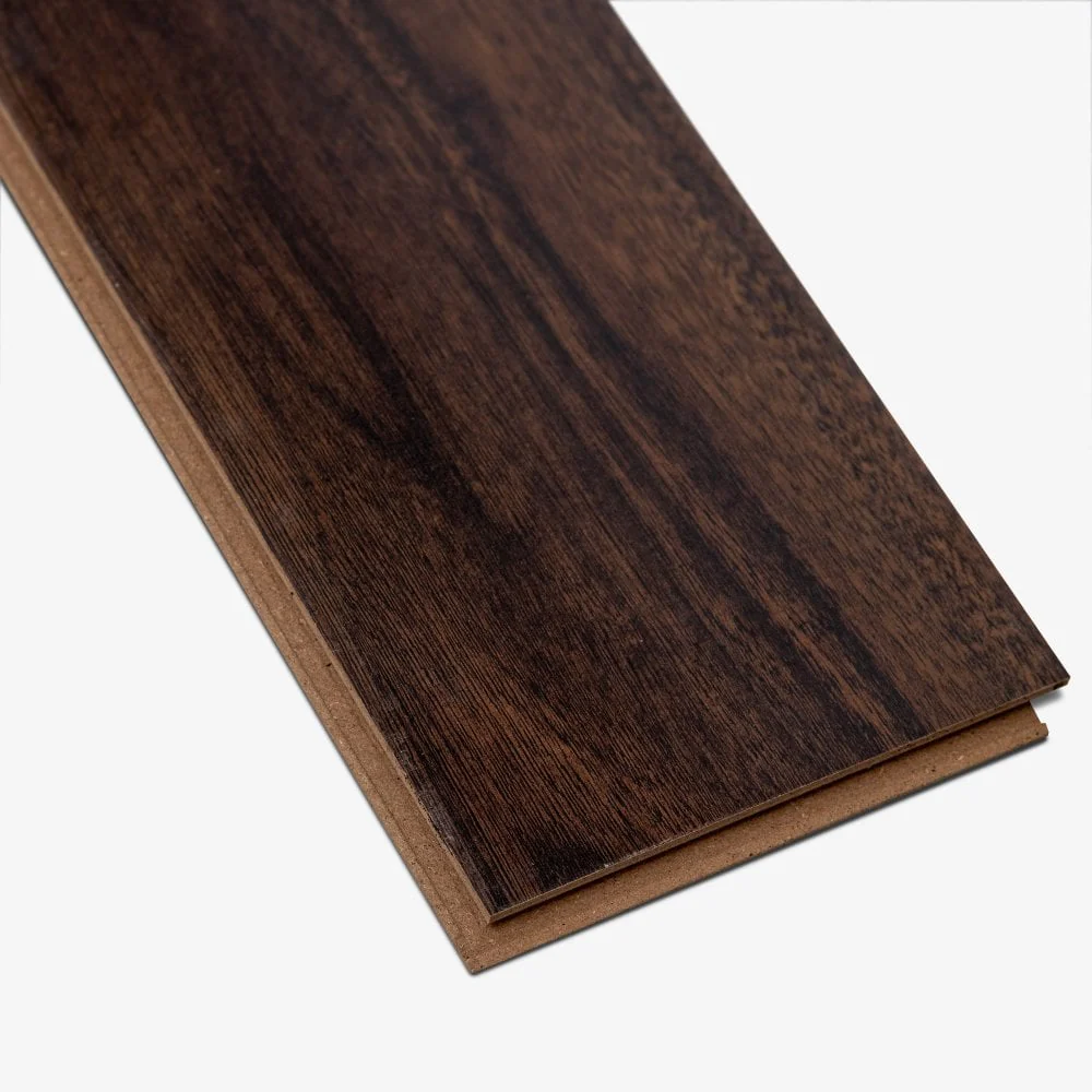 Rich Walnut - Glamour 12mm High Gloss Laminate Flooring - Image 6