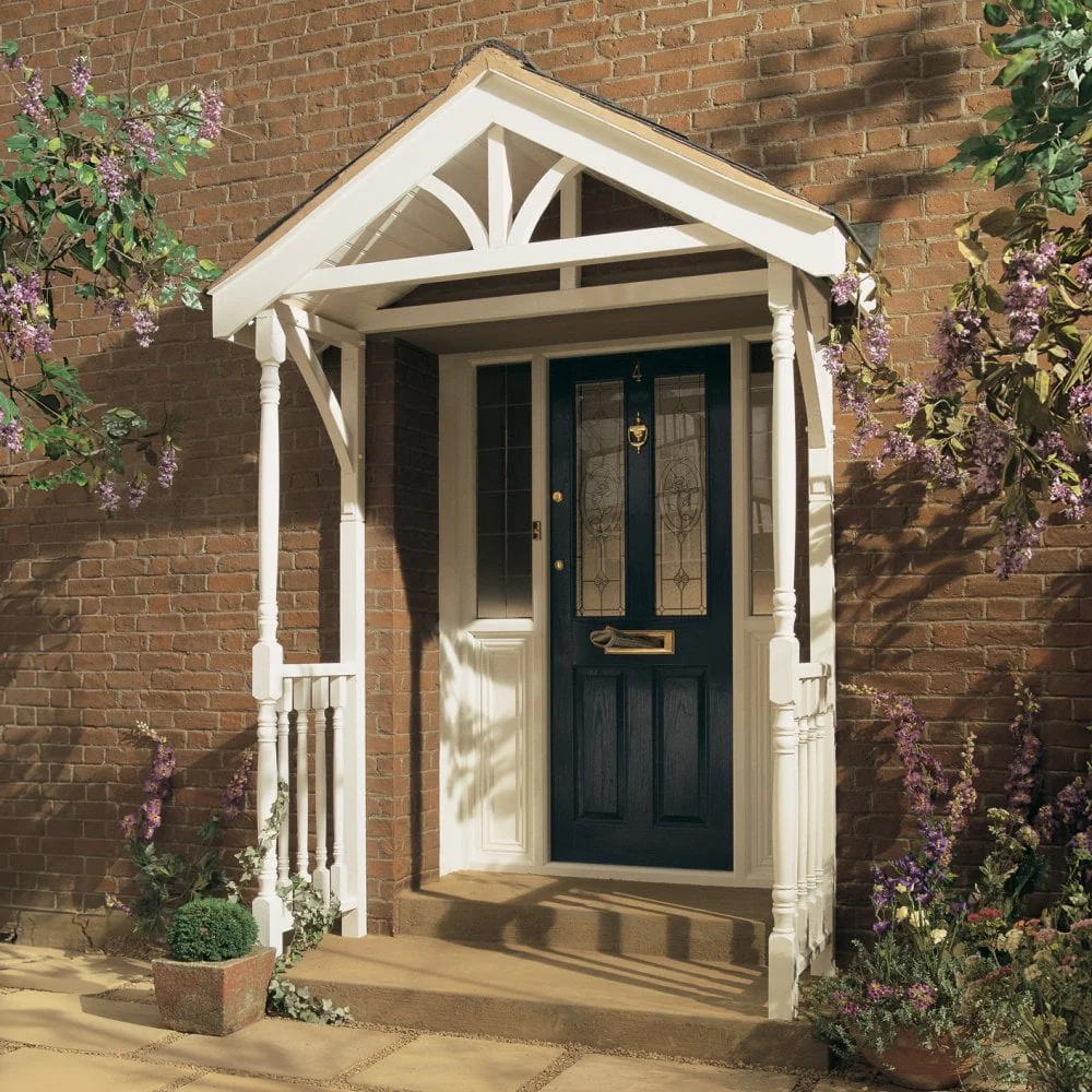 Apex Pine 1200mm Porch Canopy - Image 3
