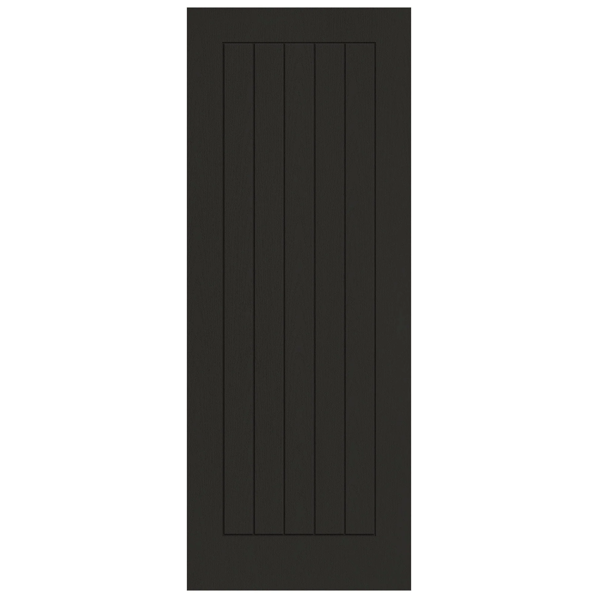 Black Internal Fully Finished Oak Farley Door - Image 3