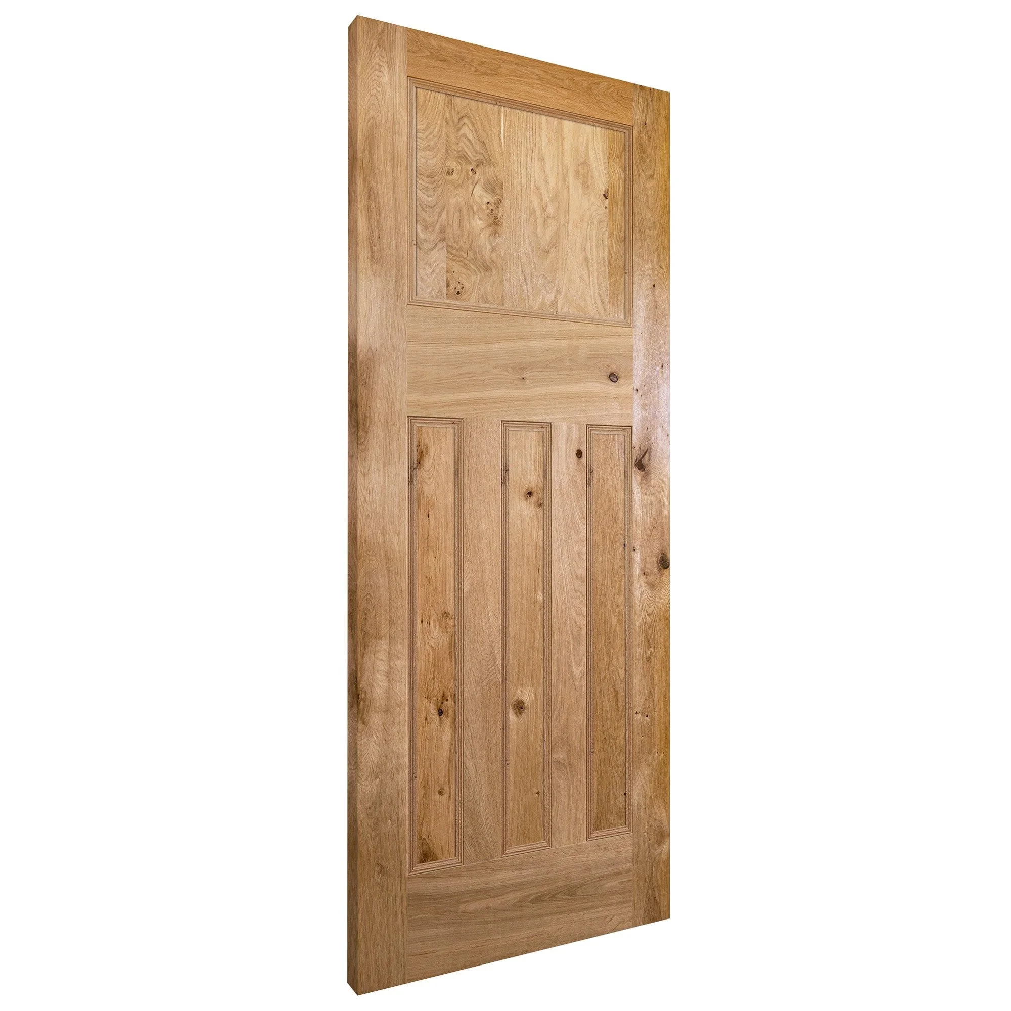 Internal Rustic Oak Fully Finished 1930's DX Door - Image 2