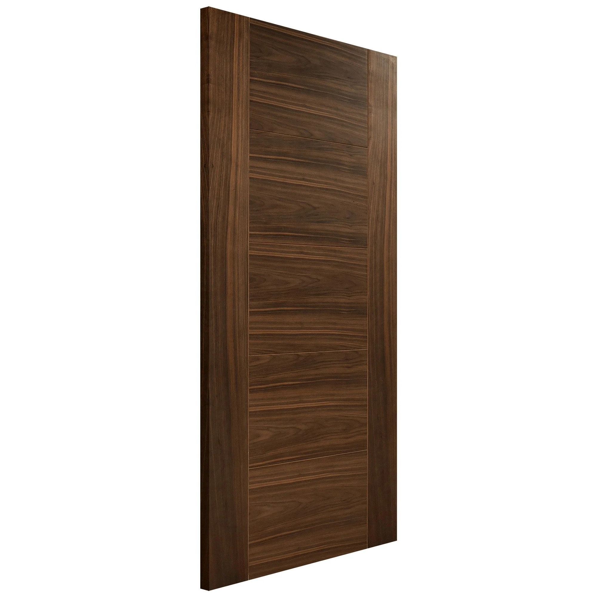 Internal Walnut Fully Finished Milano FD30 Fire Door - Image 4