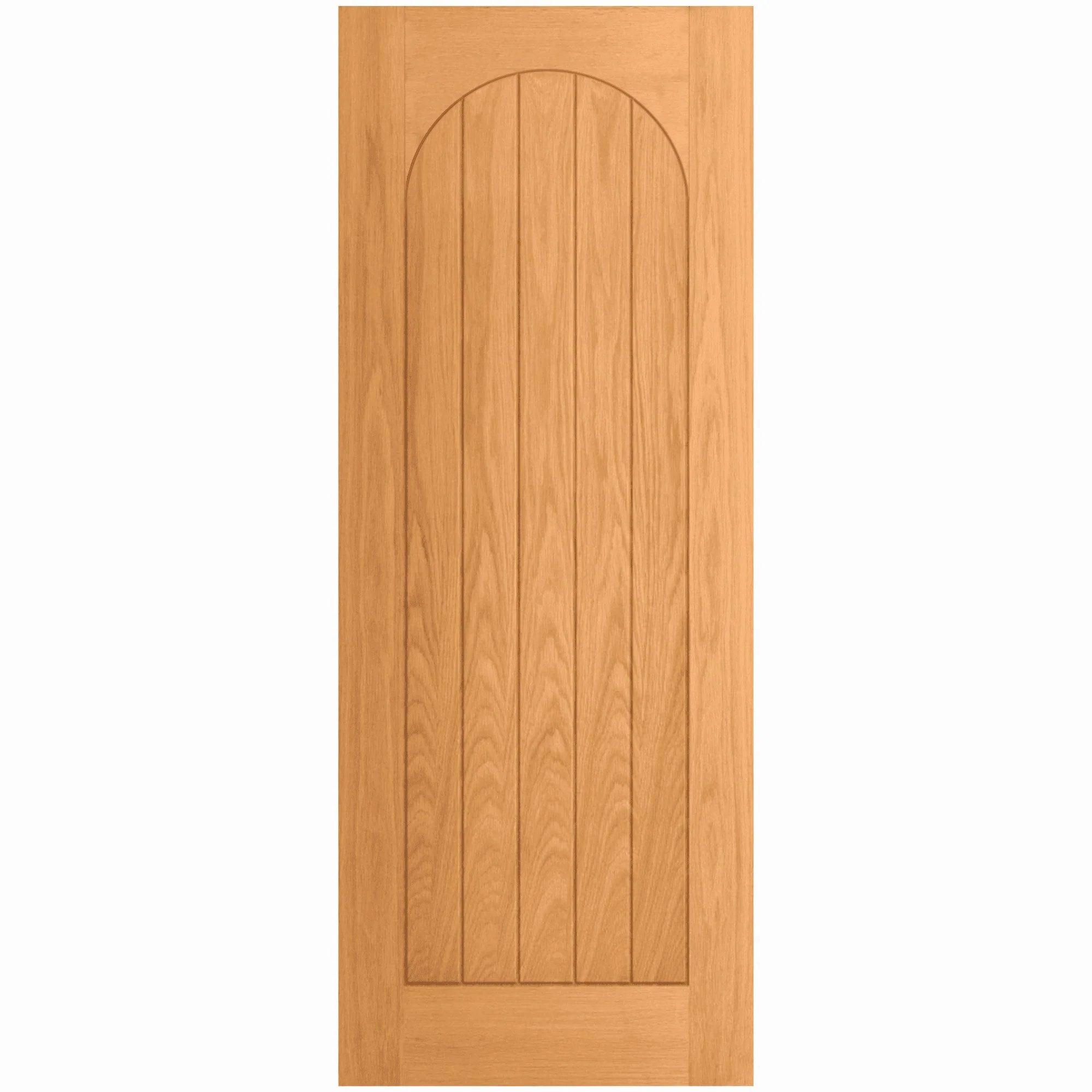Oak Internal Fully Finished Farley Arched Square Top Door - Image 2