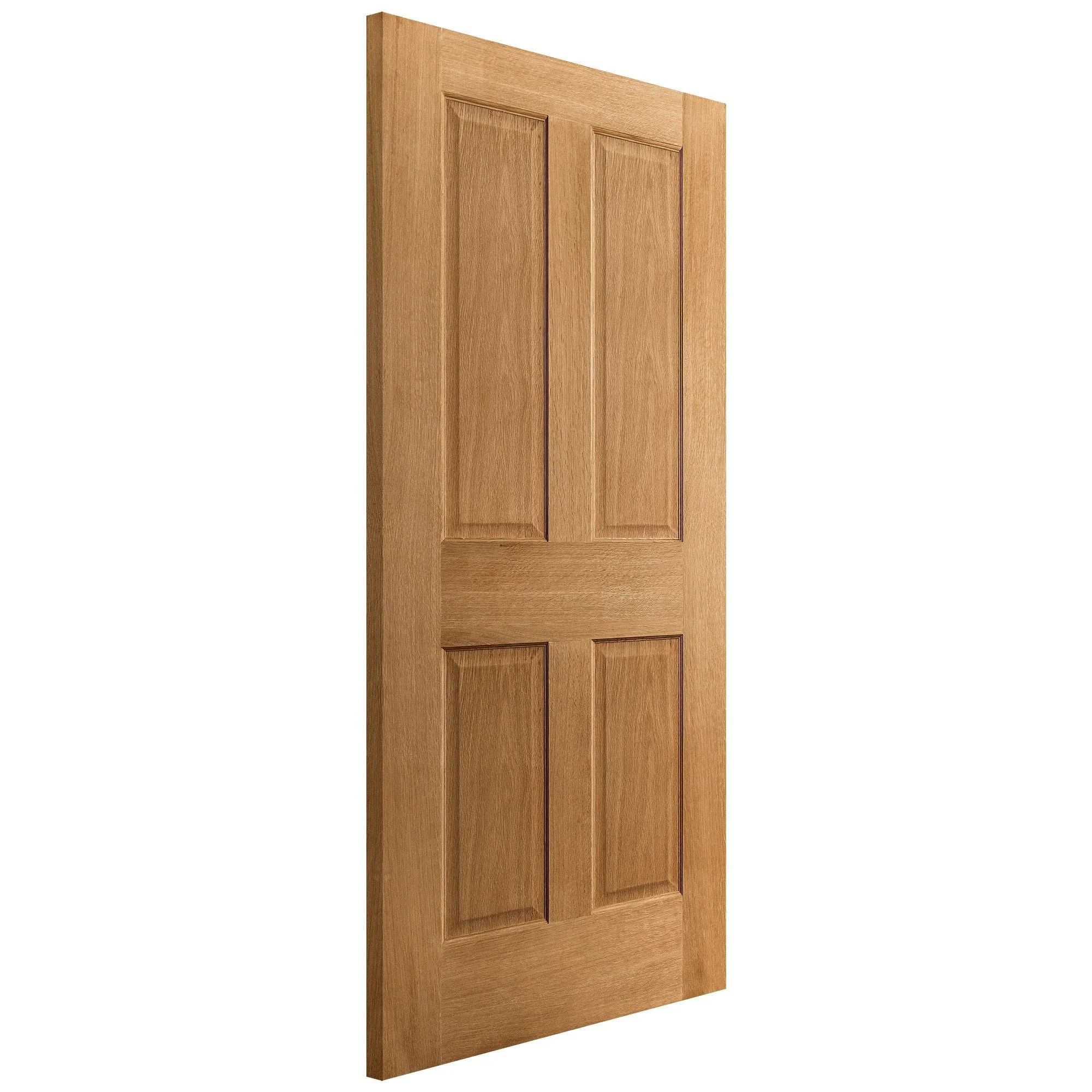 Oak Internal Fully Finished Victorian Made-to-Measure FD30 Fire Door - Image 2