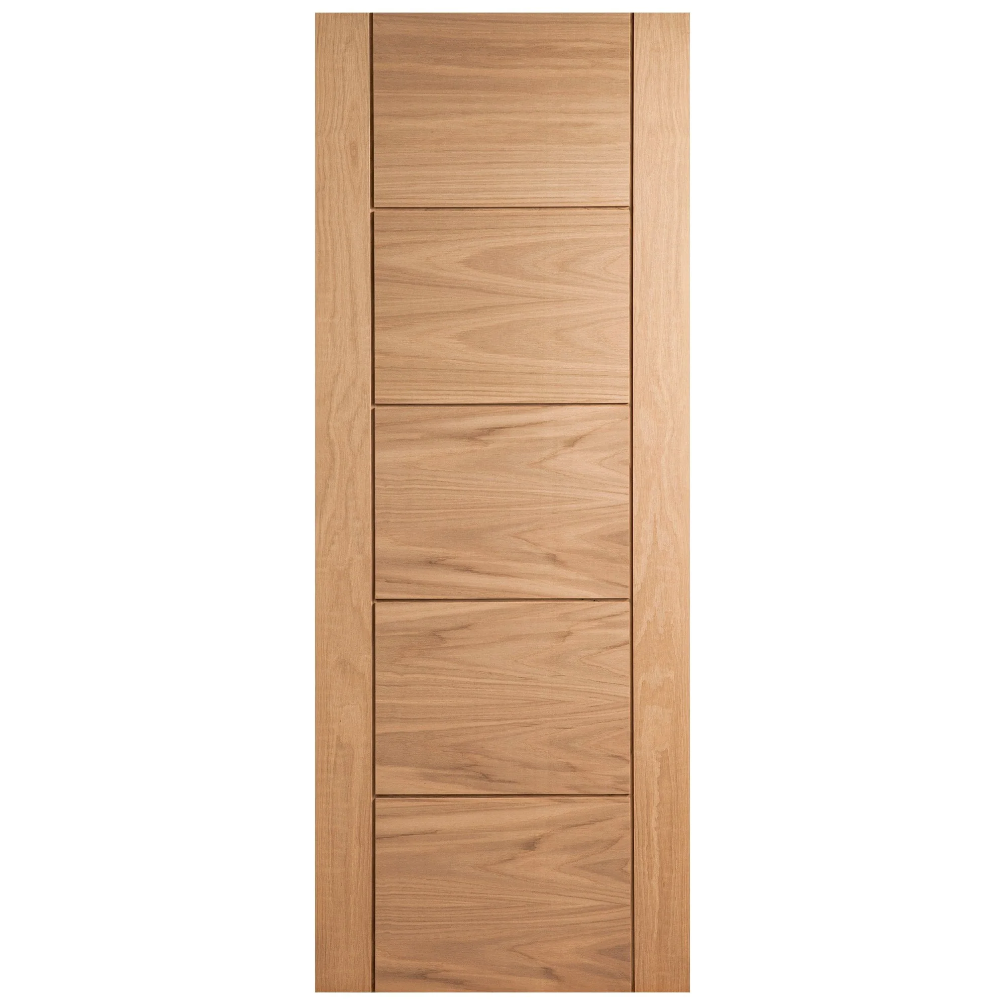 Oak Internal Unfinished Parma 5 Panel Door - Image 3