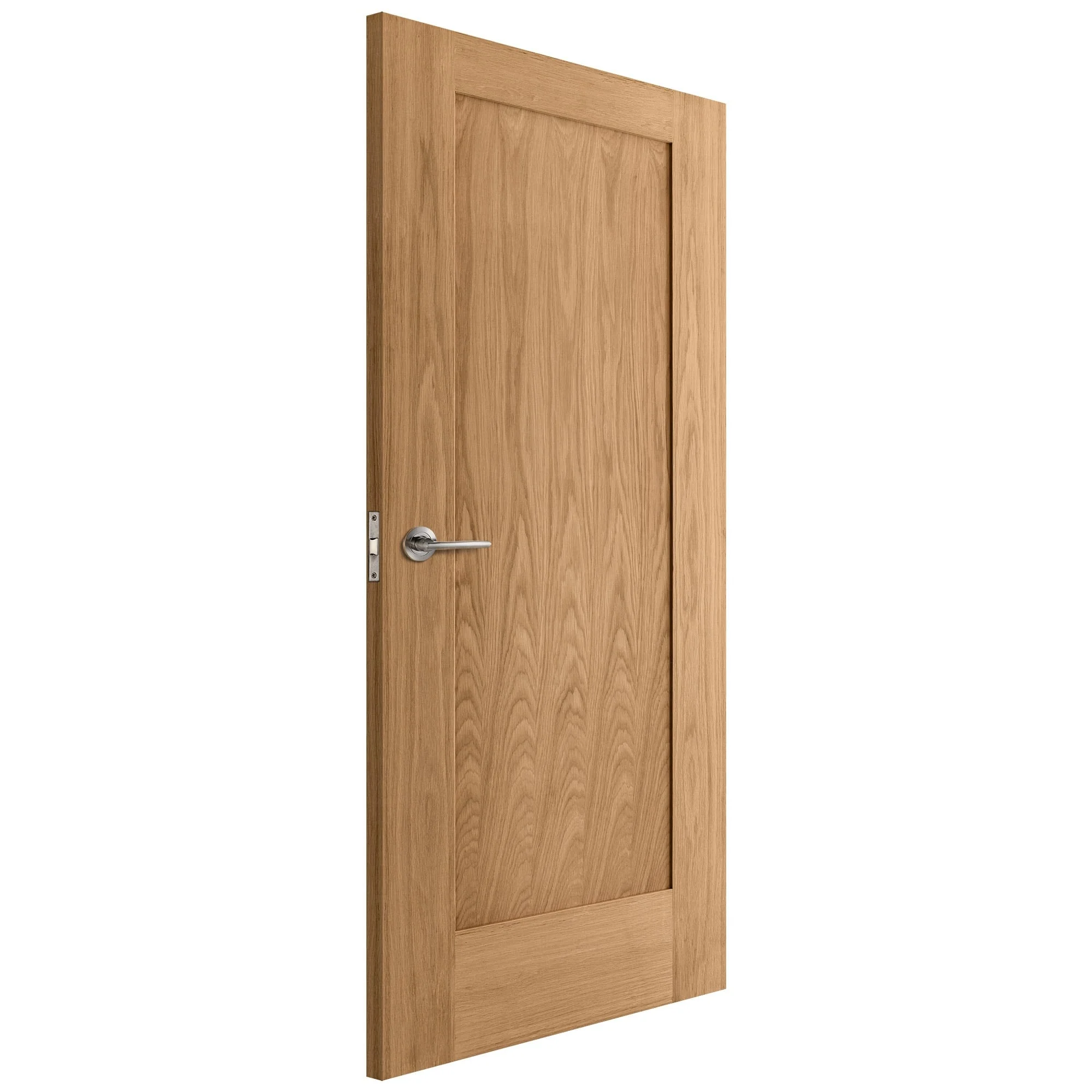 Oak Internal Unfinished Pattern 10 1 Panel Door - Image 4