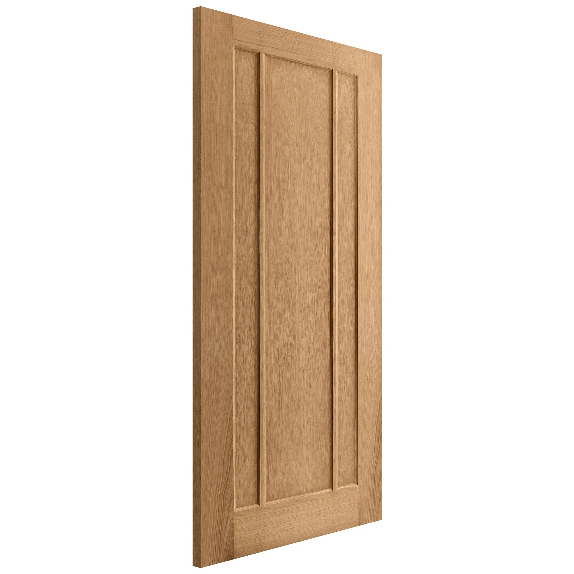 Oak Internal Unfinished Toledo 3 Panel FD30 Fire Door - Image 4