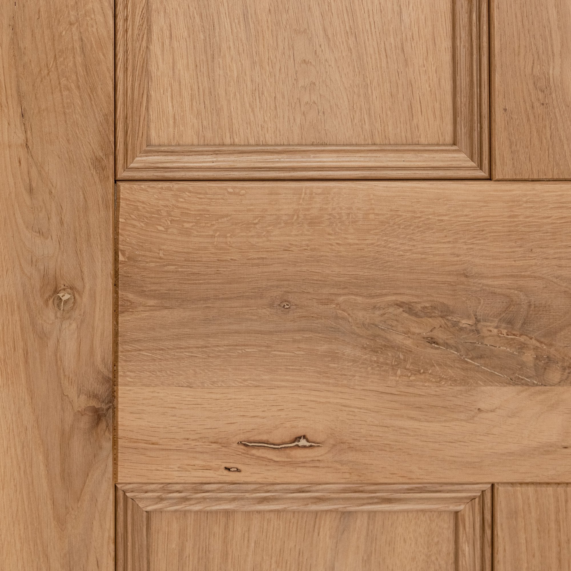 Rustic Oak Internal Fully Finished Victorian 4 Panel Door - Image 6