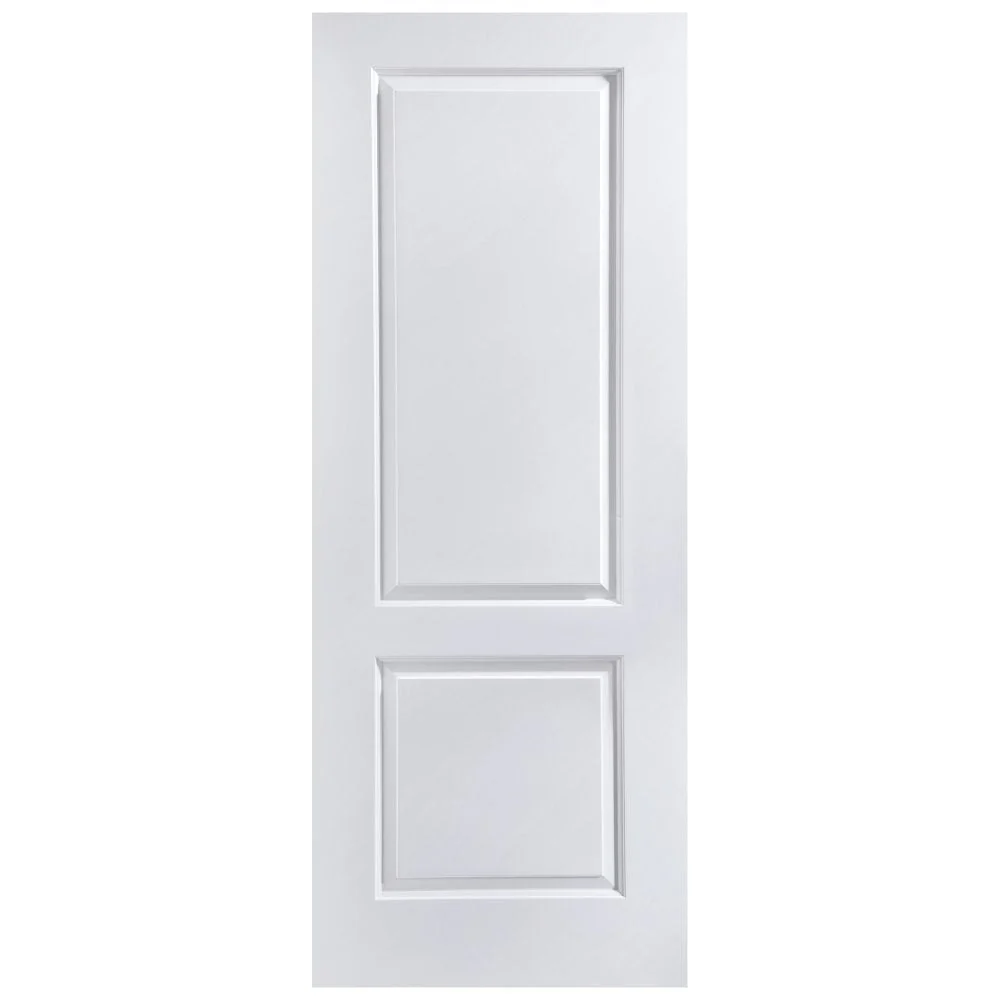 White Internal Lifestyle Moulded Smooth Caprice 2 Panel Door - Image 2