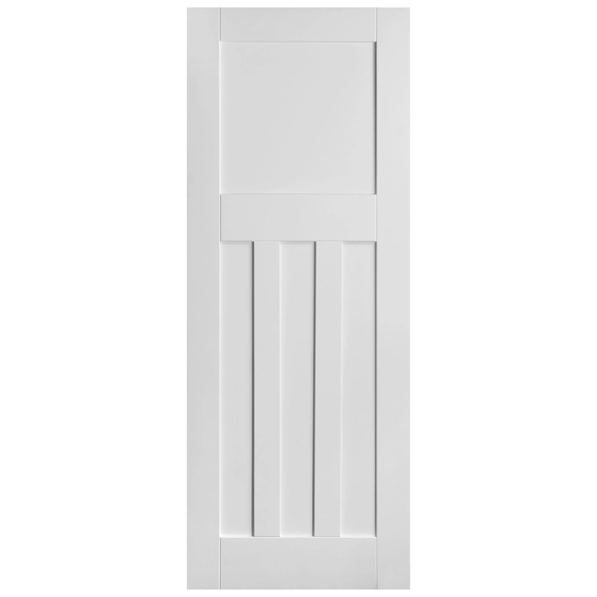 White Internal Primed 1930's DX FD30 Fire Door - Image 3