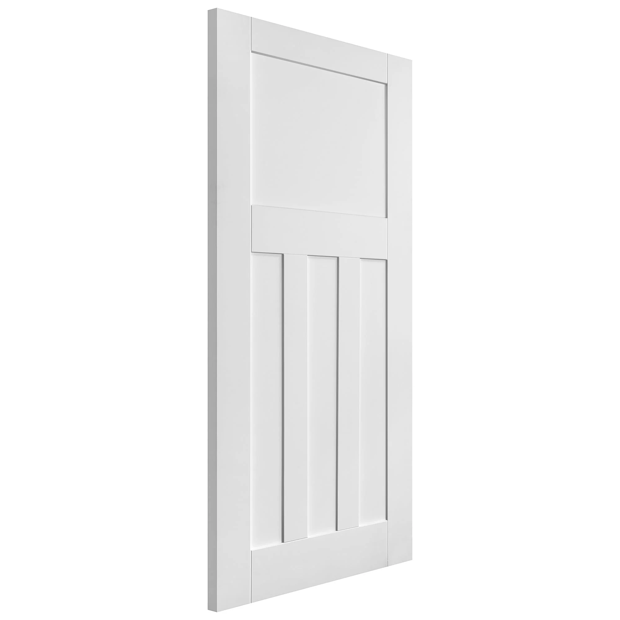 White Internal Primed 1930's DX FD30 Fire Door - Image 4