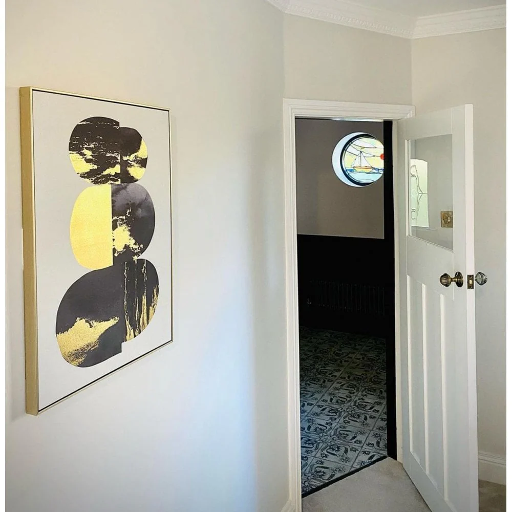 White Internal Primed DX 1930's Clear Glass Made-to-Measure Door - Image 4