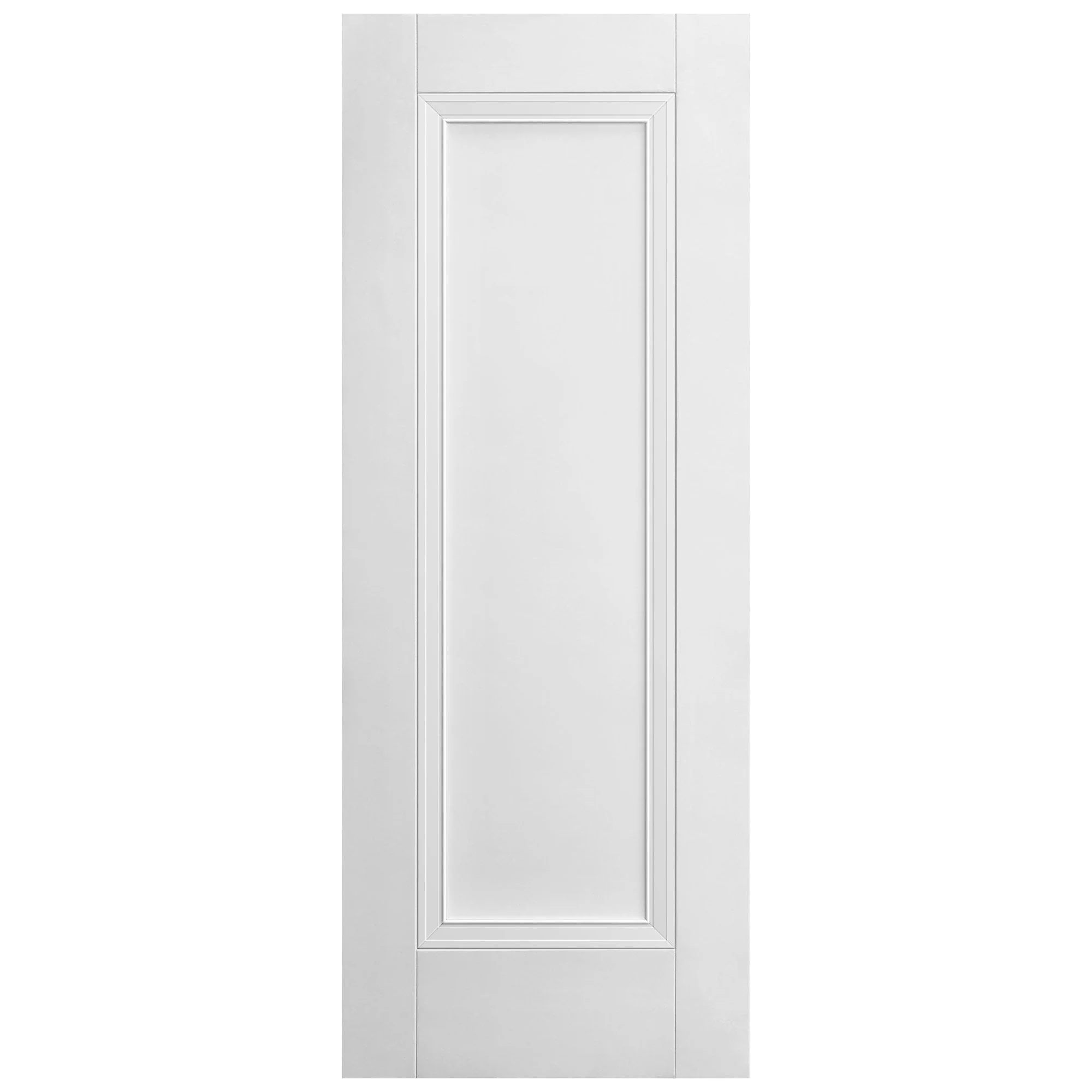 White Internal Primed Elegance Lancaster 1 Panel Made-to-Measure Door - Image 3