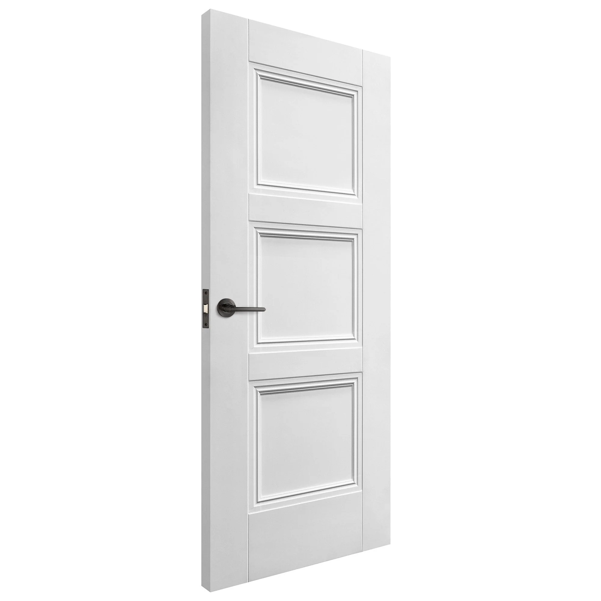 White Internal Primed Elegance Ripley FD30 Fire Door - Image 4