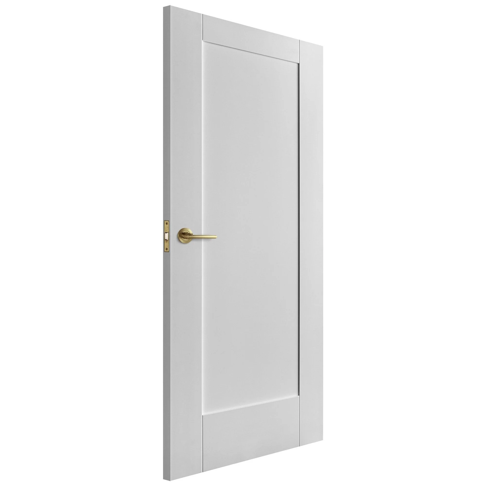 White Internal Primed Pattern 10 1 Panel Made-to-Measure Door - Image 2