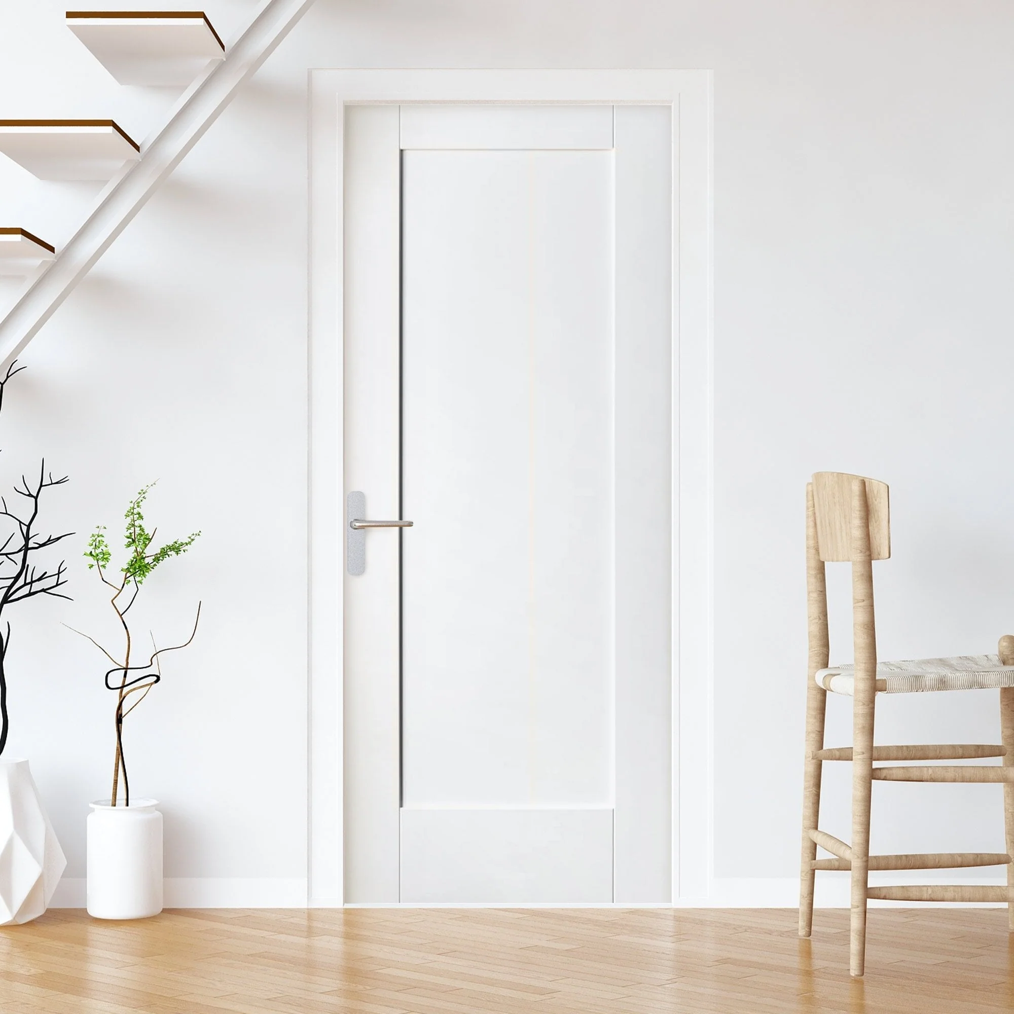 White Internal Primed Pattern 10 Door
