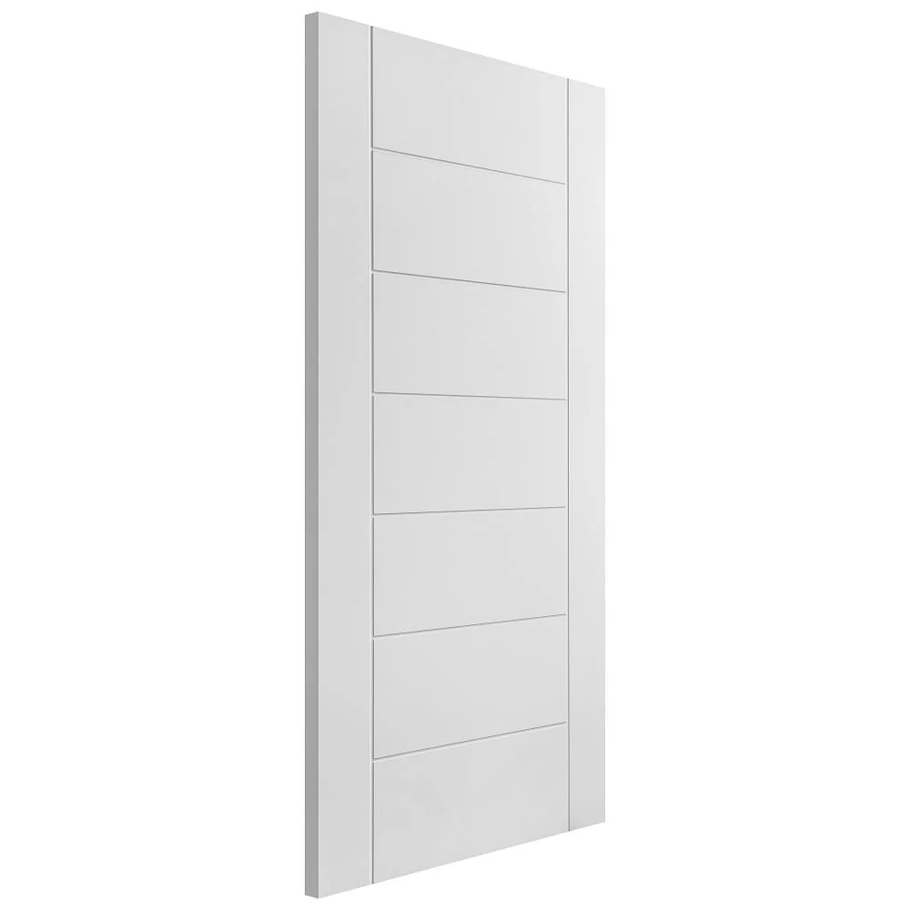 White Internal Primed Pedrena FD30 Fire Door - Image 4