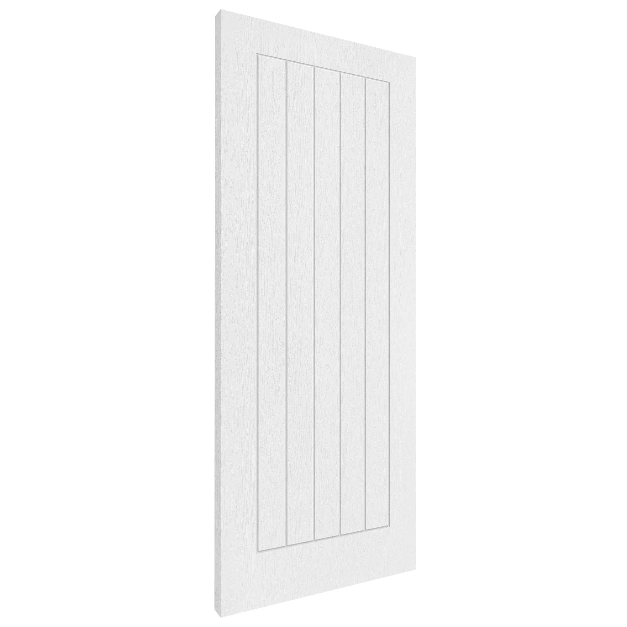 White Internal Fully Finished Textured Lifestyle Cottage Door - Image 2