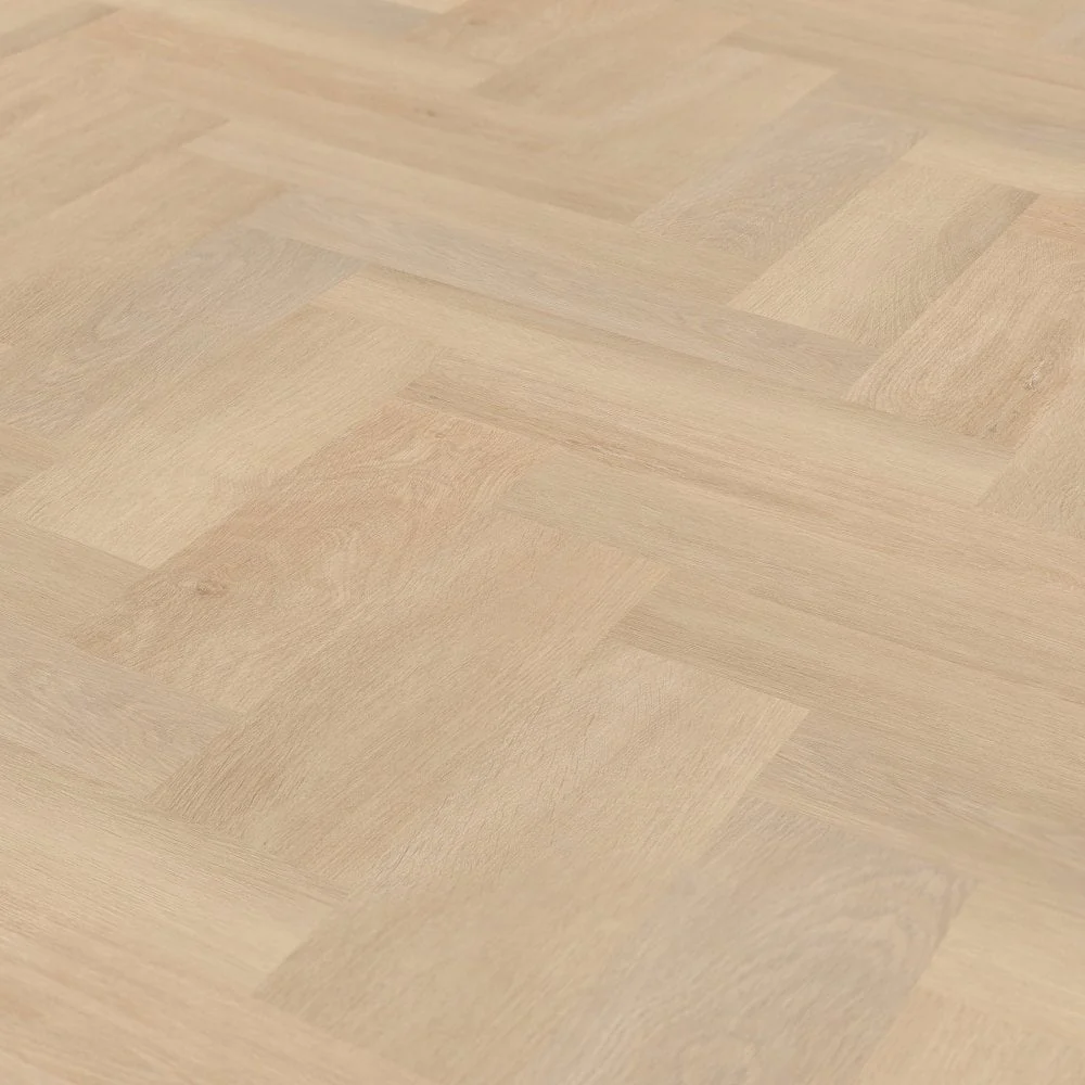 Buttermilk Oak - Lifestyle SPC Herringbone 5.5mm Rigid Core Vinyl Flooring - Image 3