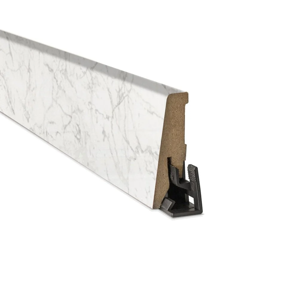 Carrara Marble - 2.4m Skirting Board High Gloss Skirting Board