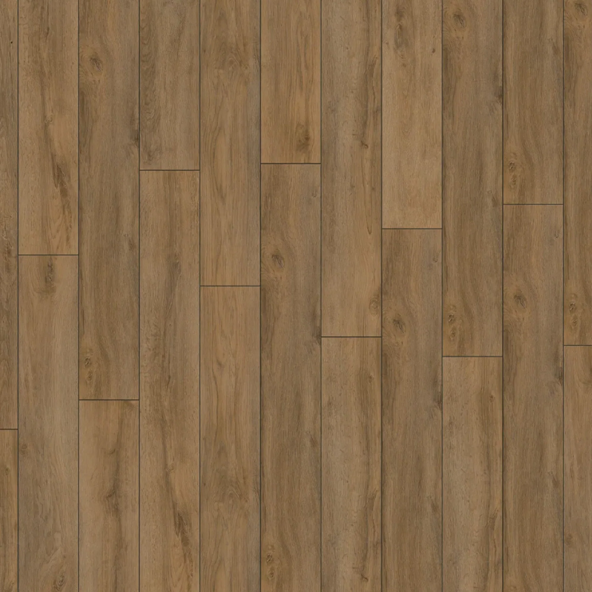 Grand Oak Brown - 12mm Water-Resistant Laminate Flooring - Image 2