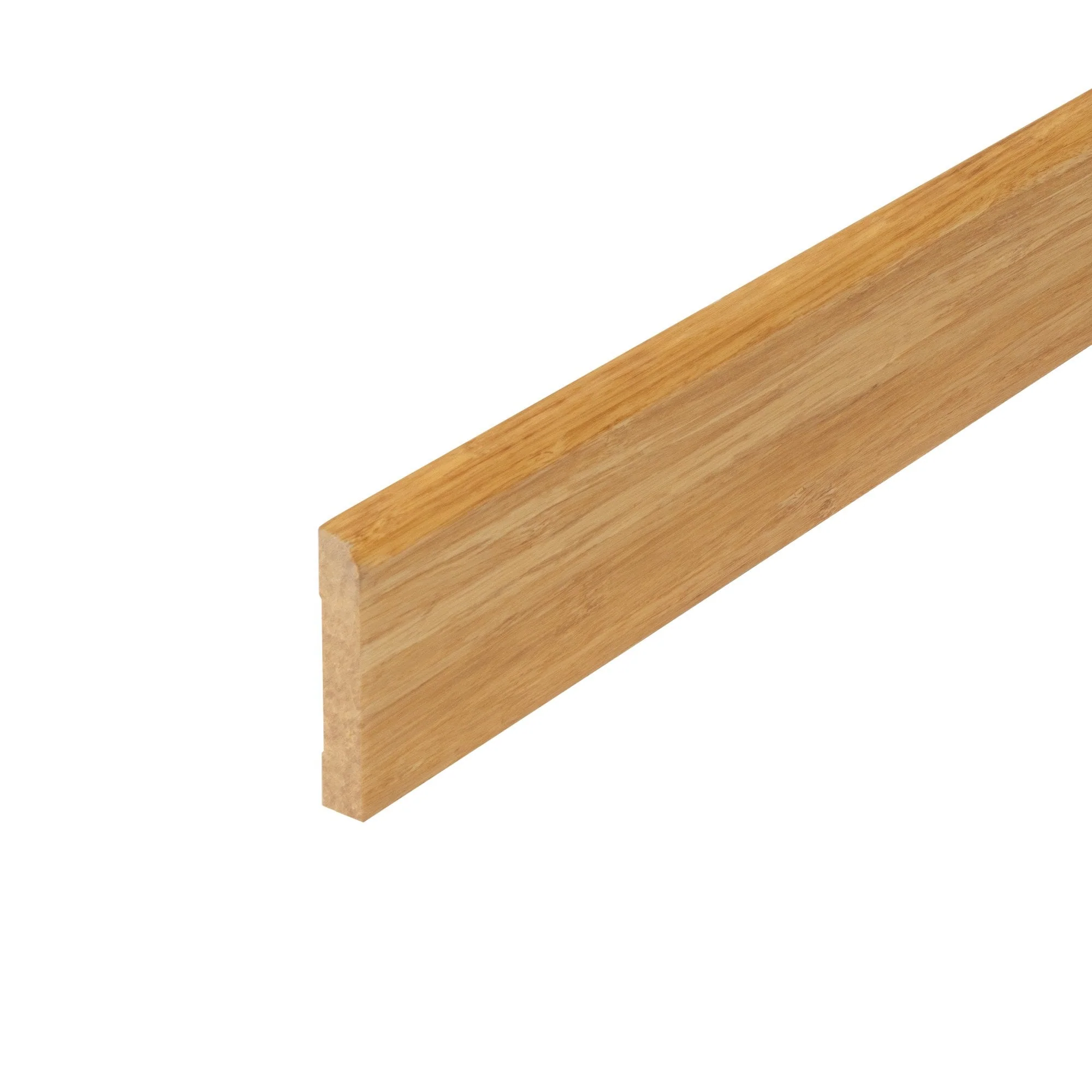 Natrual Strand Woven Bamboo - 1.85m Lacquered Skirting Board (108142)