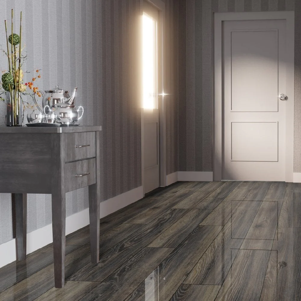 Ravine Oak - Lustre 8mm High Gloss Laminate Flooring - Image 10