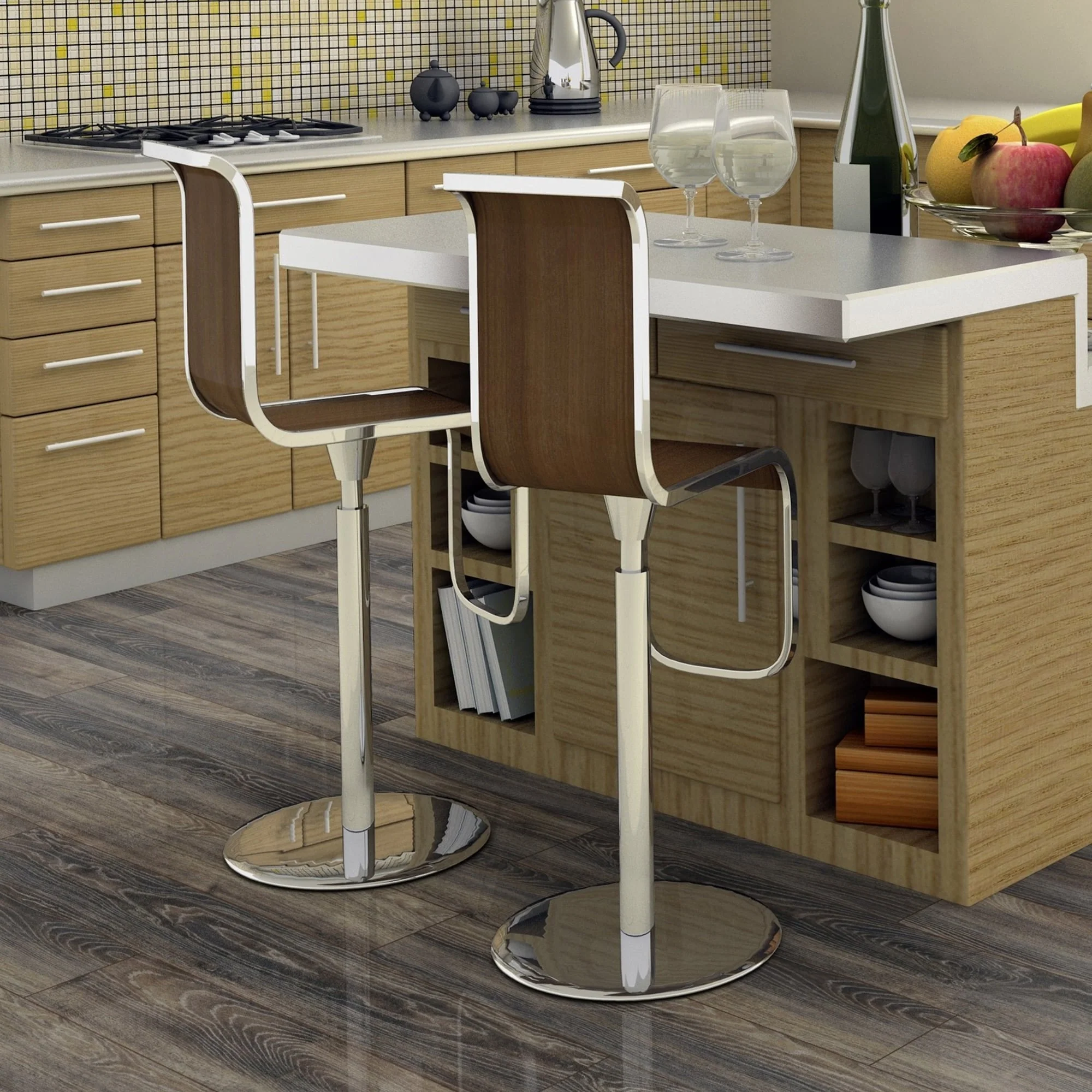 Ravine Oak - Lustre 8mm High Gloss Laminate Flooring - Image 11