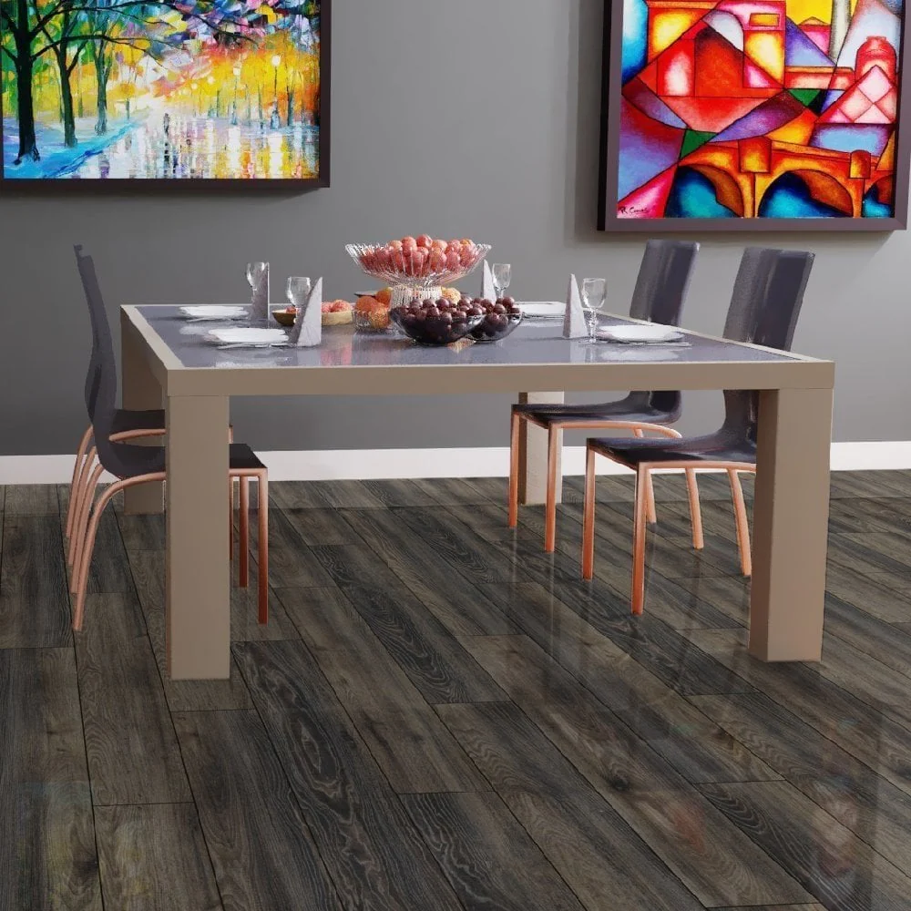 Ravine Oak - Lustre 8mm High Gloss Laminate Flooring - Image 6