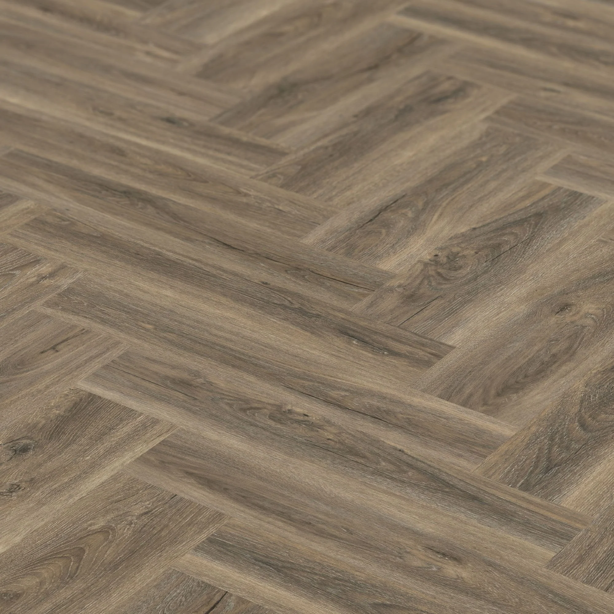 Signature Oak - Lifestyle SPC Herringbone 5.5mm Rigid Core Vinyl Flooring (119870) - Image 2