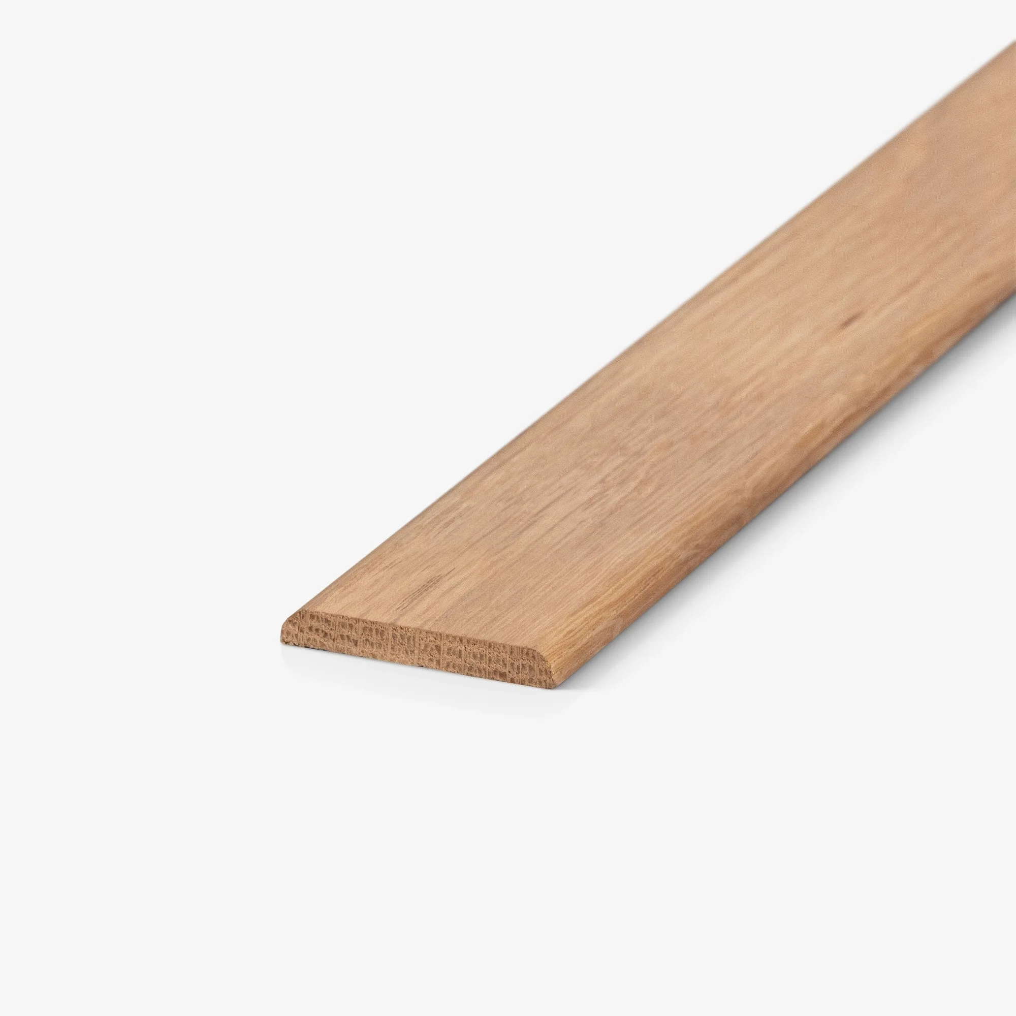 Solid Oak - 900mm Unfinished Flat Connecting Profile Door Bar